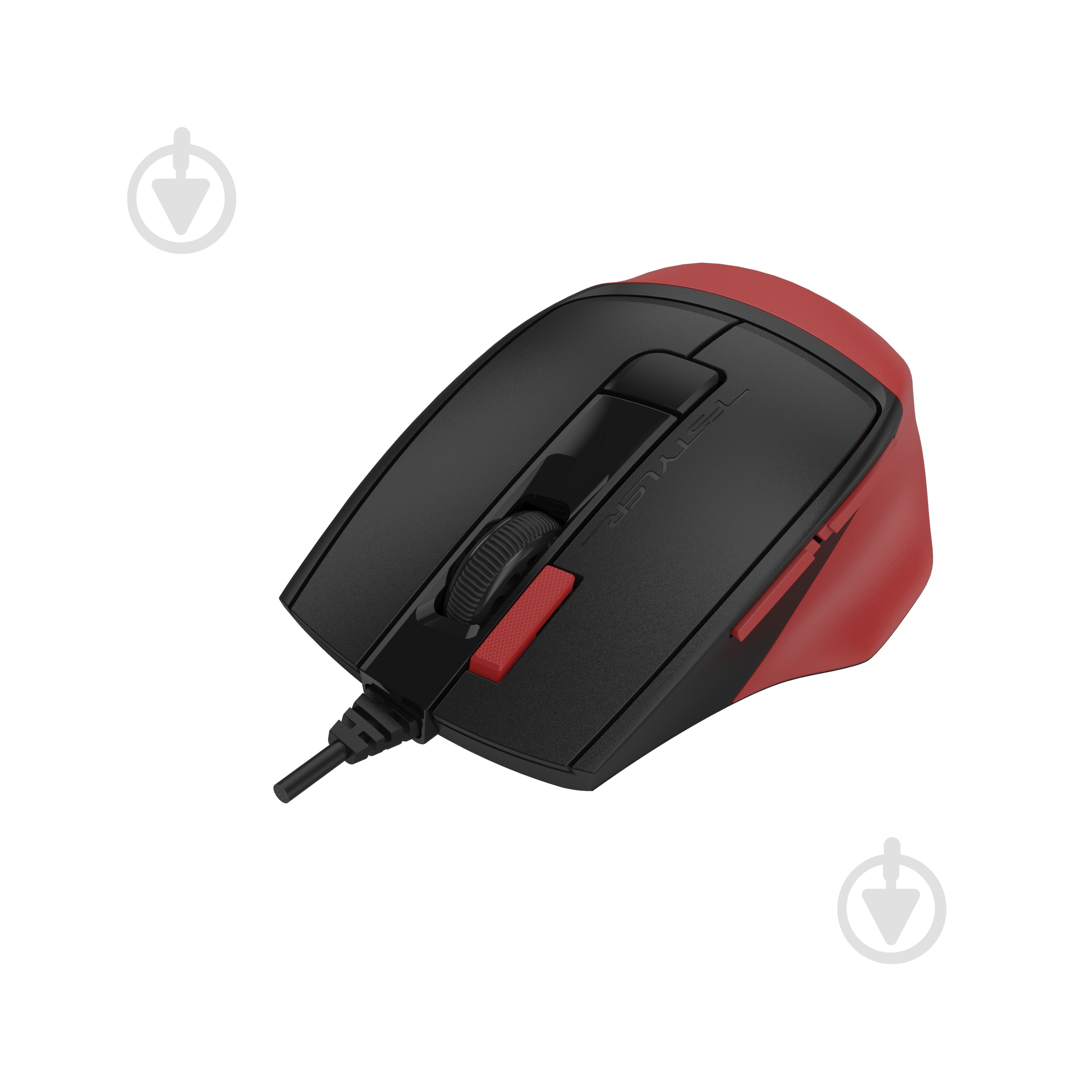 Мышка A4Tech мышь, гарантийный талон black/red (FM45S Air) - фото 3