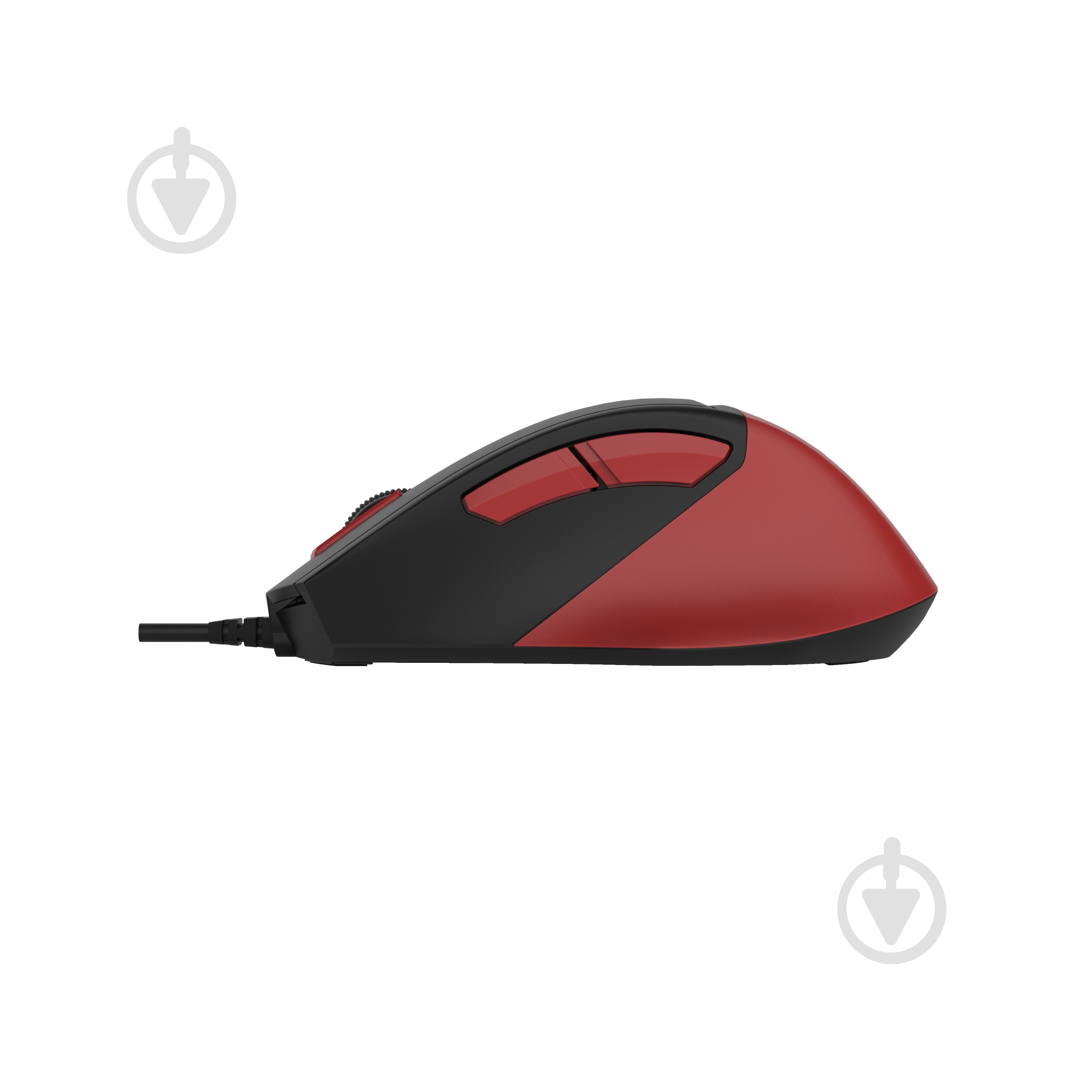 Мышка A4Tech мышь, гарантийный талон black/red (FM45S Air) - фото 4