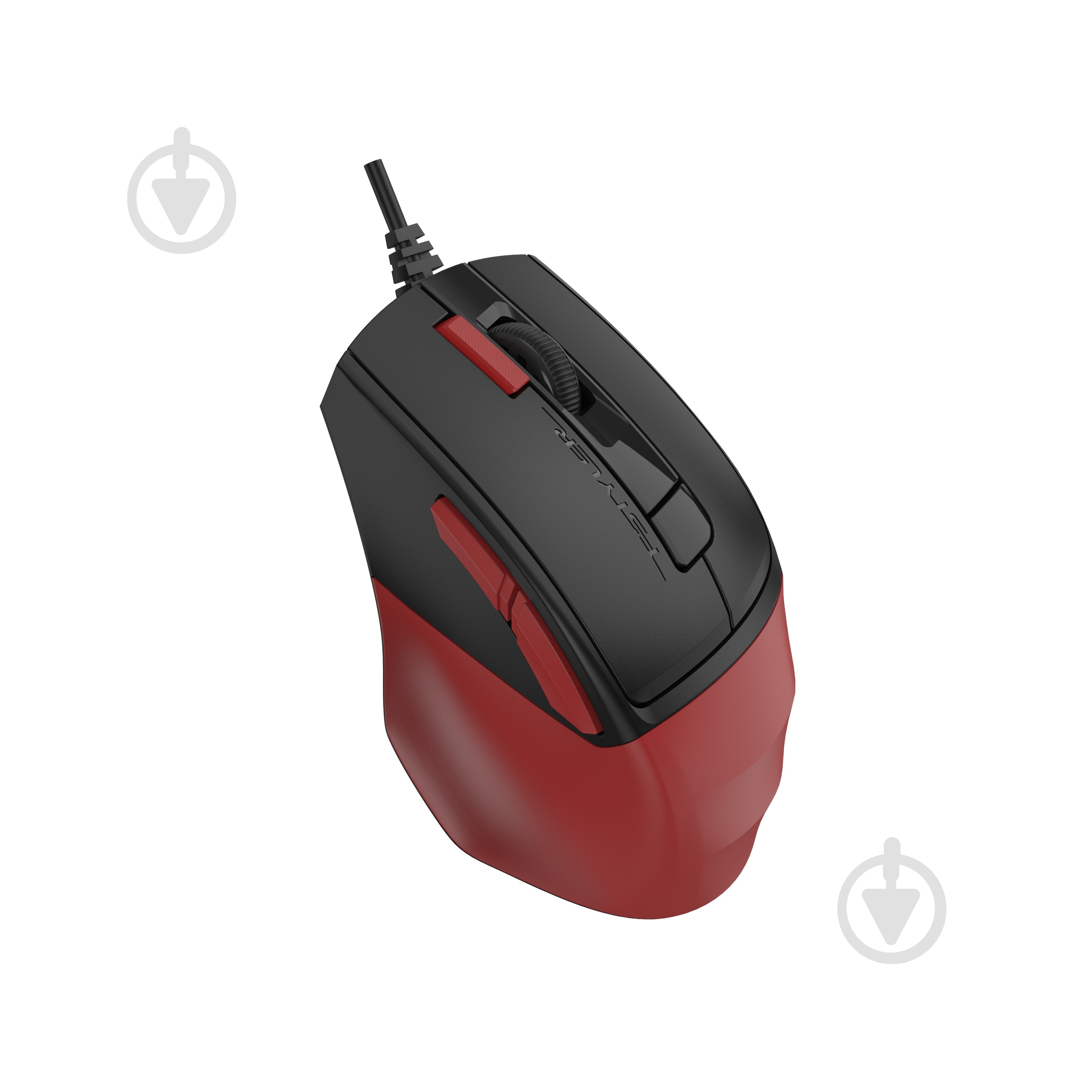 Мышка A4Tech мышь, гарантийный талон black/red (FM45S Air) - фото 5