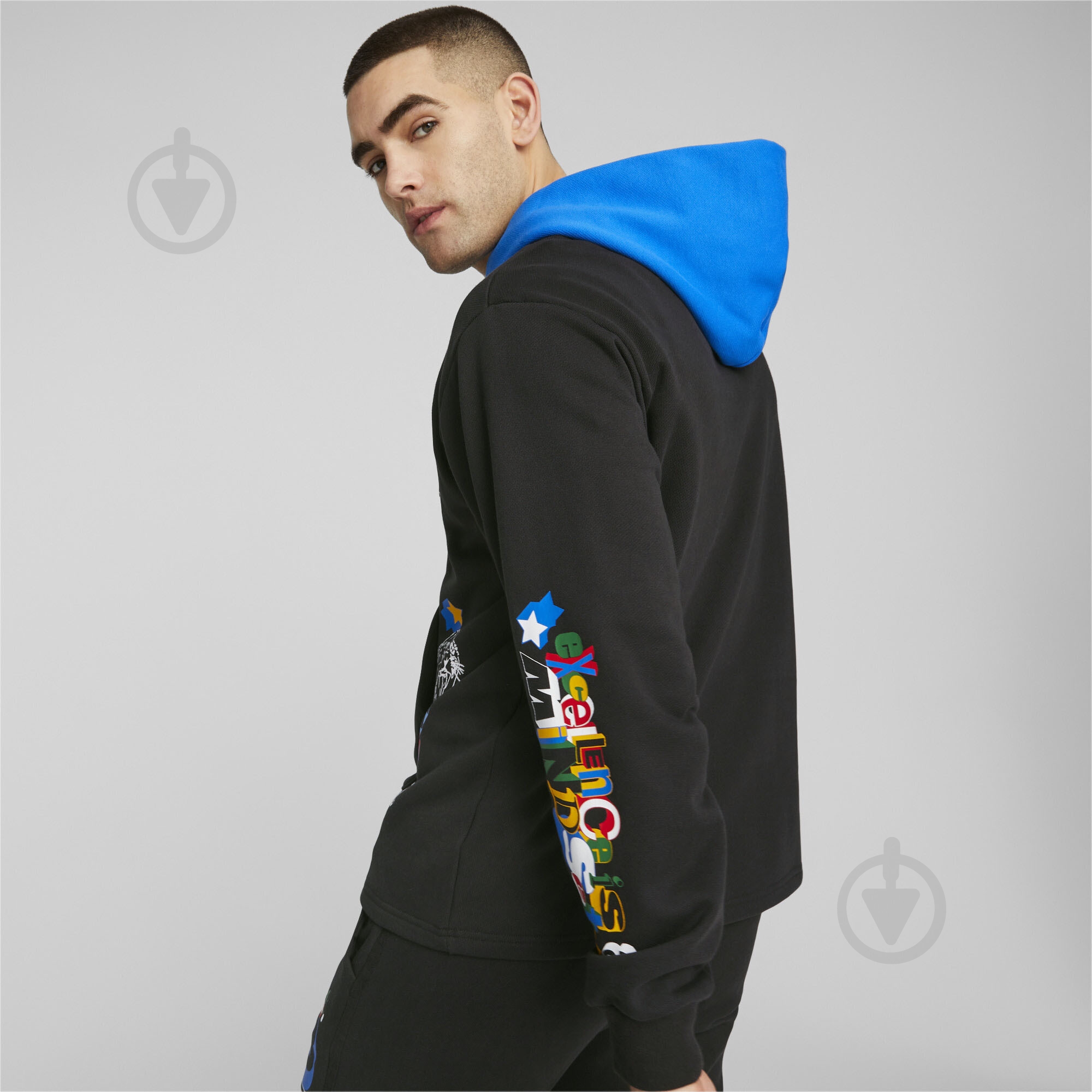 Джемпер Puma TRASH TALK HOODIE 1 62206701 р.S чорний - фото 4