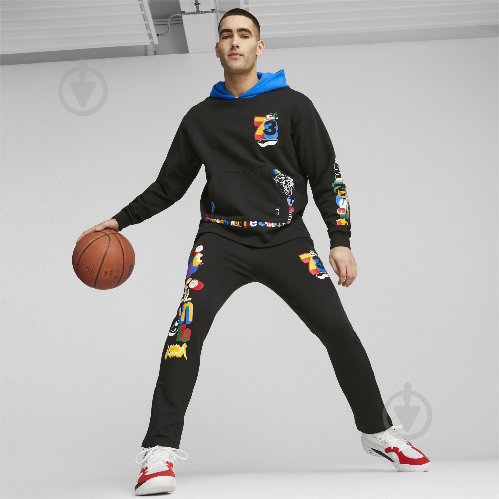 Джемпер Puma TRASH TALK HOODIE 1 62206701 р.S чорний - фото 5