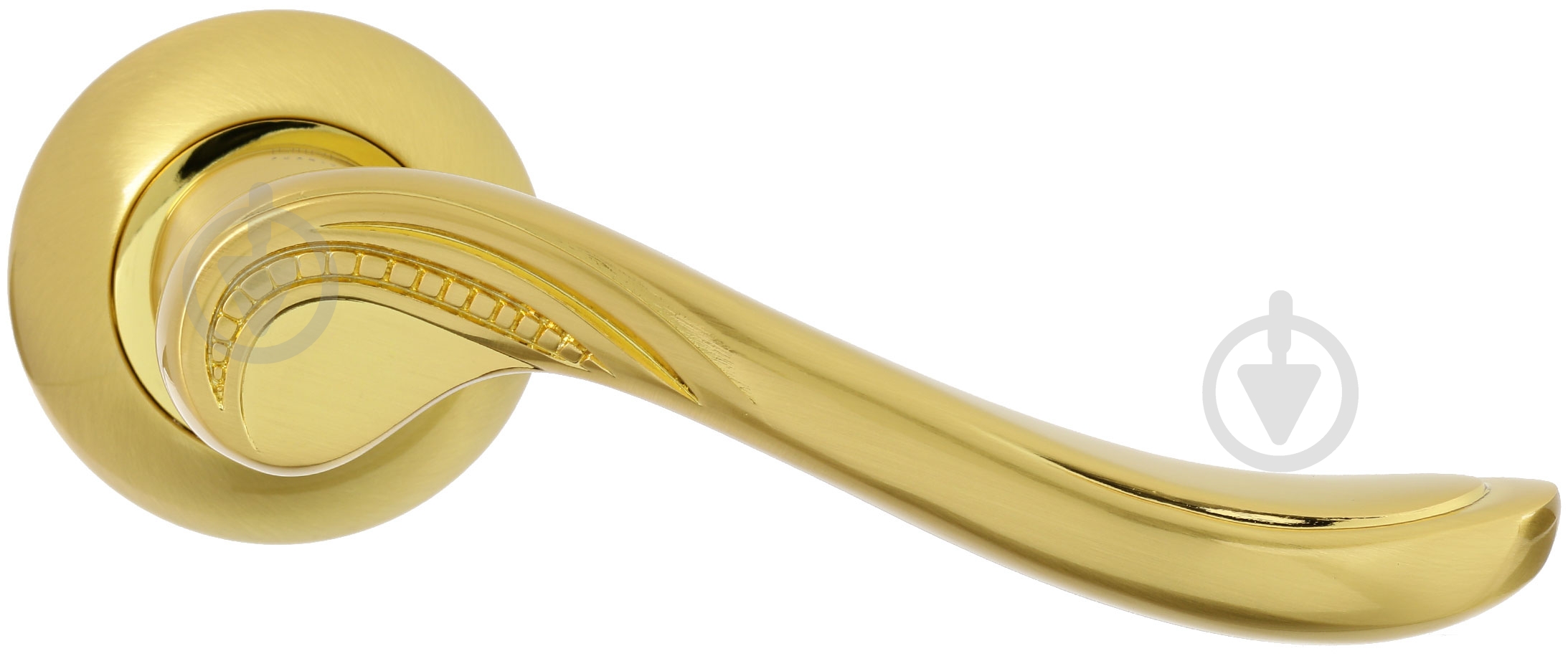 Ручка на розетке Linde А-2009 PB полированная латунь - фото 2 Ручка на розетке Linde А-2009 PB полированная латунь - фото 2