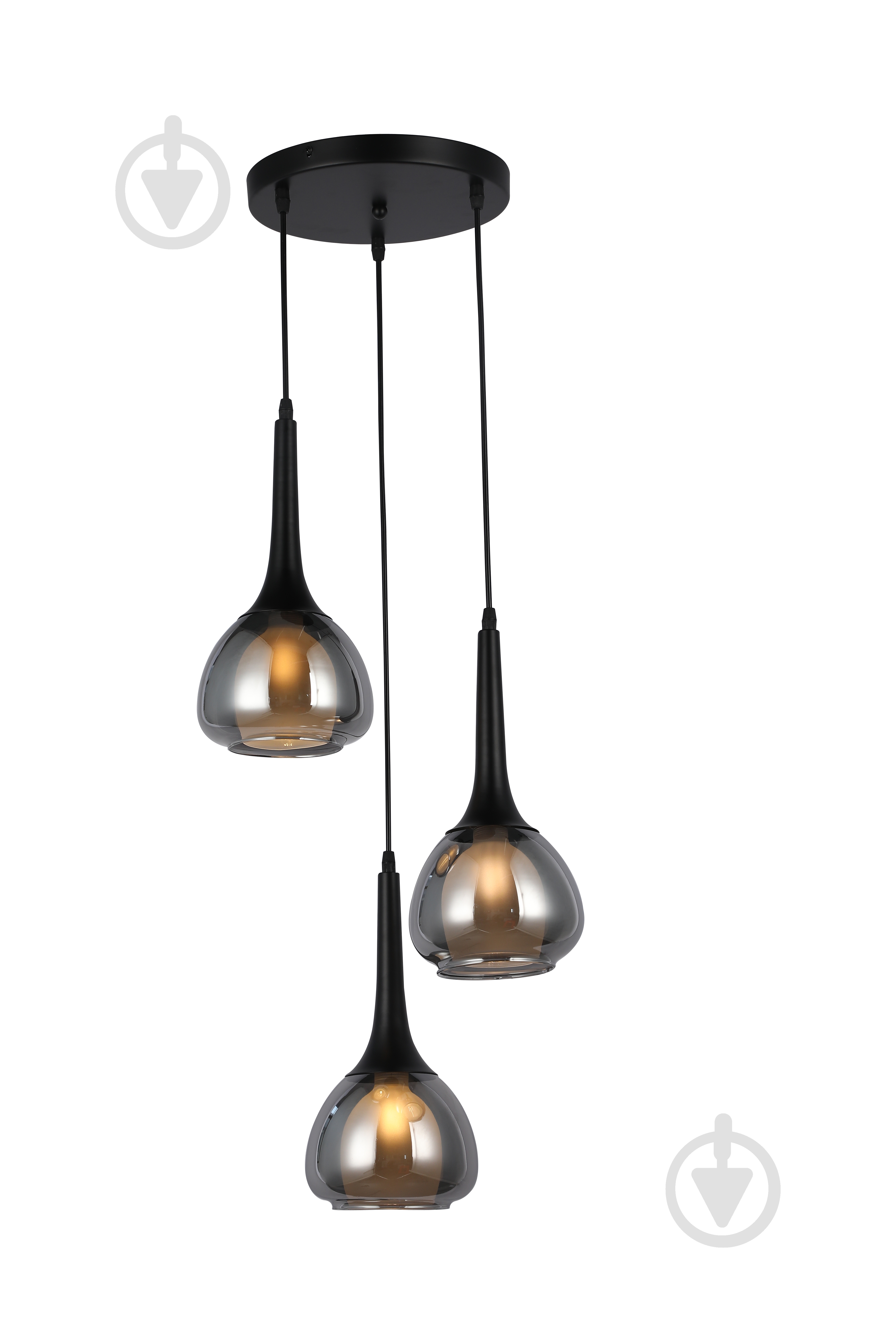 Подвес Blitz 3x40 Вт E14 черный 1389-33 - фото 1