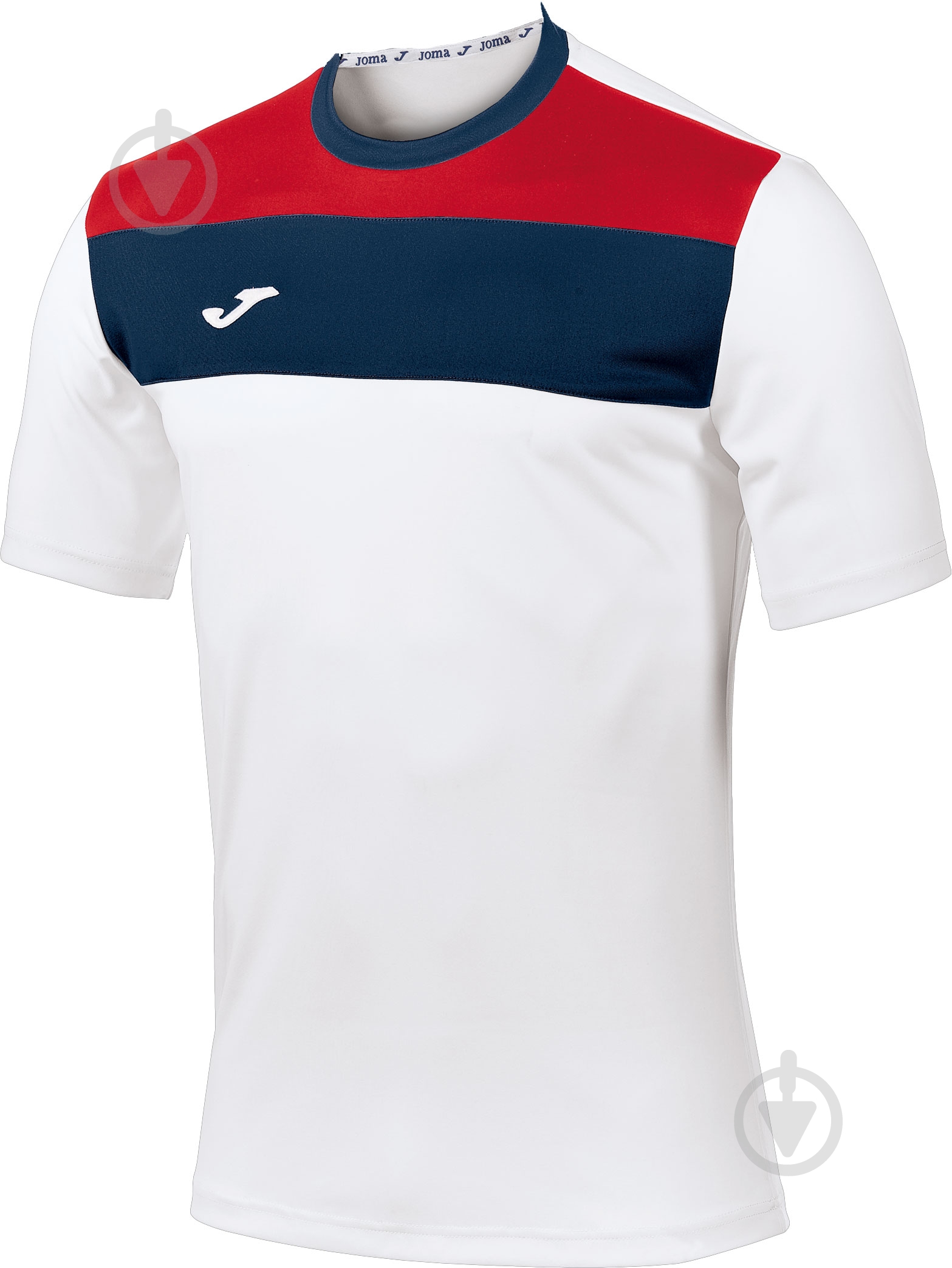 Футболка Joma Crew 100224.200 р.L білий - фото 1