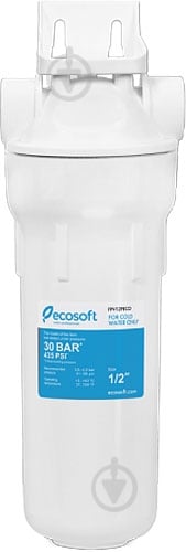 Фільтр механічного очищення Ecosoft високого тиску 1/2" - фото 1