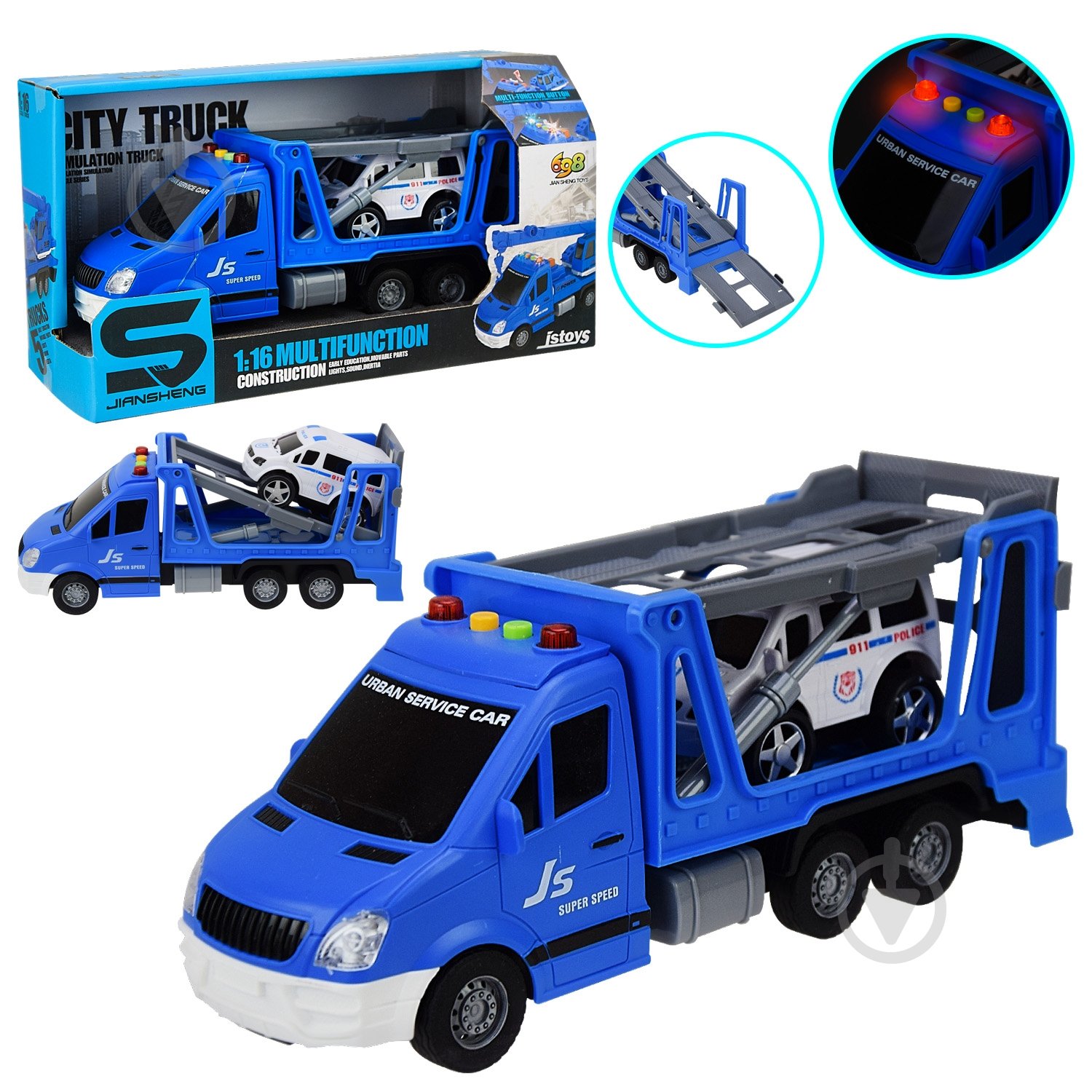 Эвакуатор Shantou 1:16 JS142A - фото 1