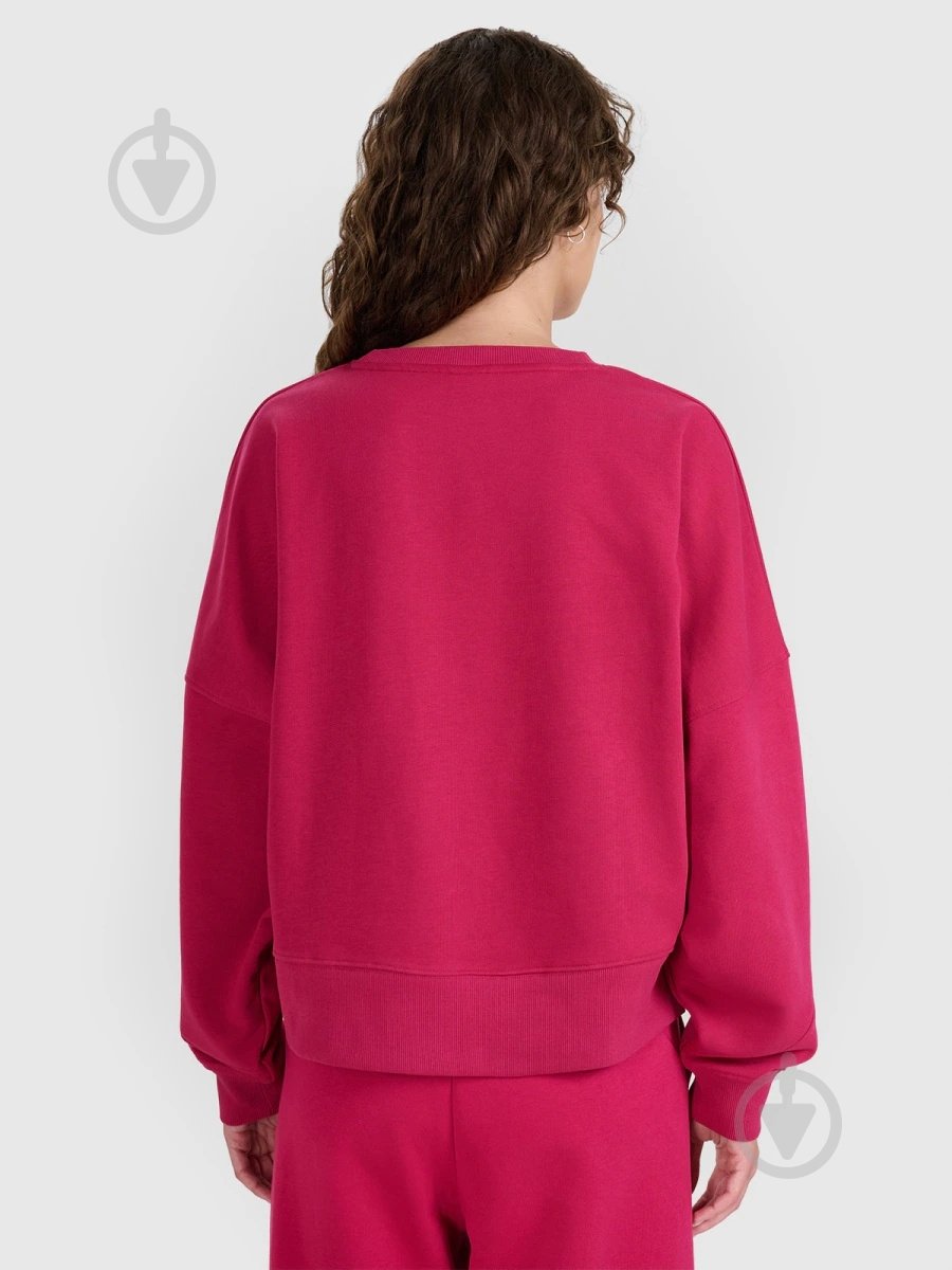 Світшот 4F SWEATSHIRT F1888 4FWAW25TSWSF1888-53S р.L рожевий - фото 2 Світшот 4F SWEATSHIRT F1888 4FWAW25TSWSF1888-53S р.L рожевий - фото 2