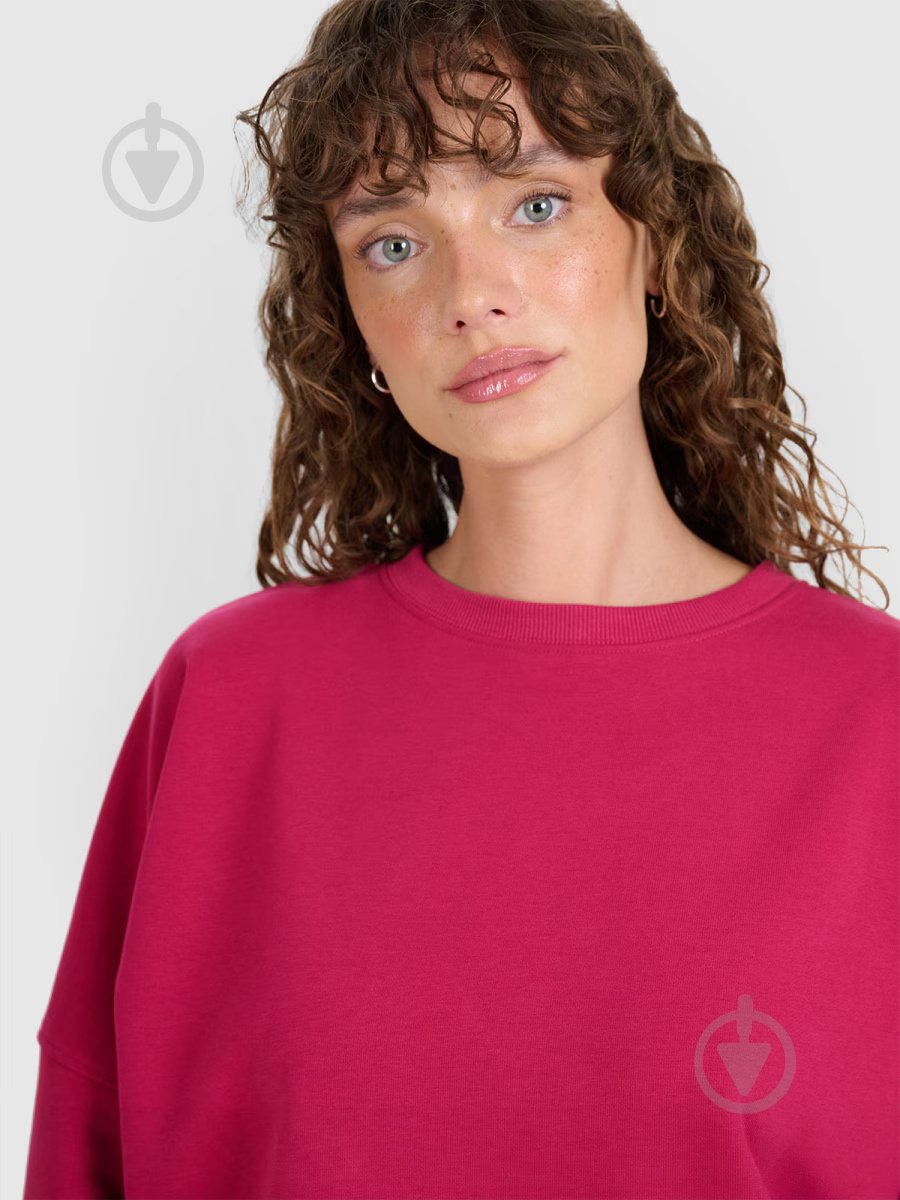 Світшот 4F SWEATSHIRT F1888 4FWAW25TSWSF1888-53S р.L рожевий - фото 5 Світшот 4F SWEATSHIRT F1888 4FWAW25TSWSF1888-53S р.L рожевий - фото 5