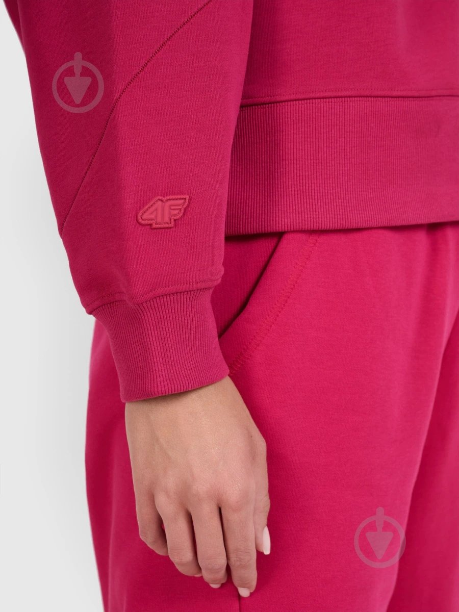 Світшот 4F SWEATSHIRT F1888 4FWAW25TSWSF1888-53S р.L рожевий - фото 6 Світшот 4F SWEATSHIRT F1888 4FWAW25TSWSF1888-53S р.L рожевий - фото 6