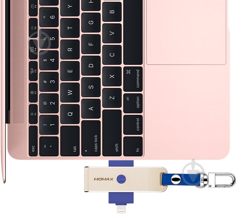 Кардридер MOMAX Elite lightning card reader (CL1L) gold - фото 5