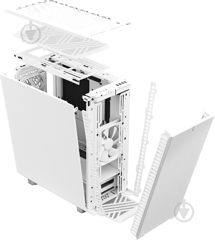Корпус Fractal Design Define 7 Compact White (FD-C-DEF7C-05) - фото 23