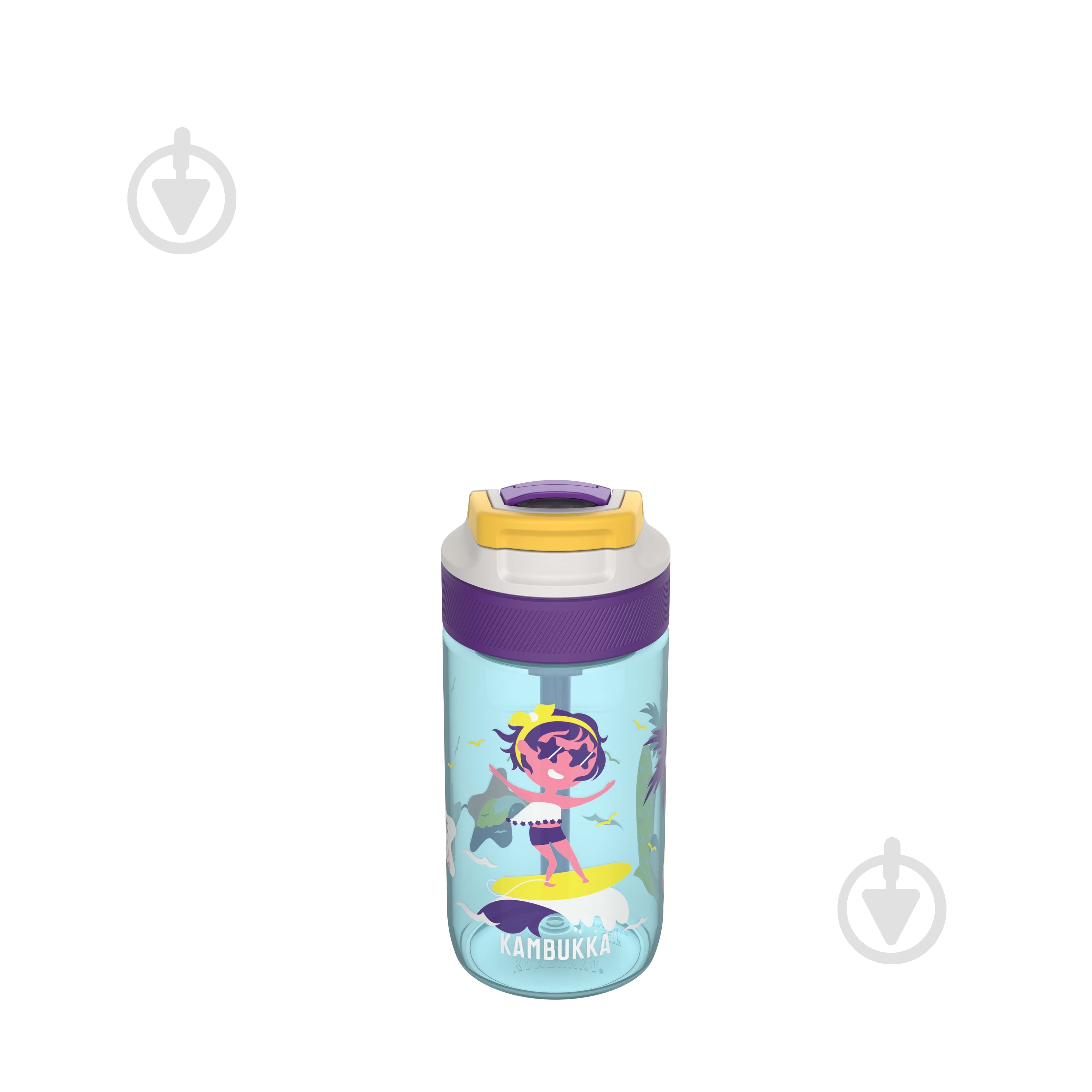 Пляшка для води Kambukka Lagoon Kids 400 мл блакитний (11-04039) - фото 3