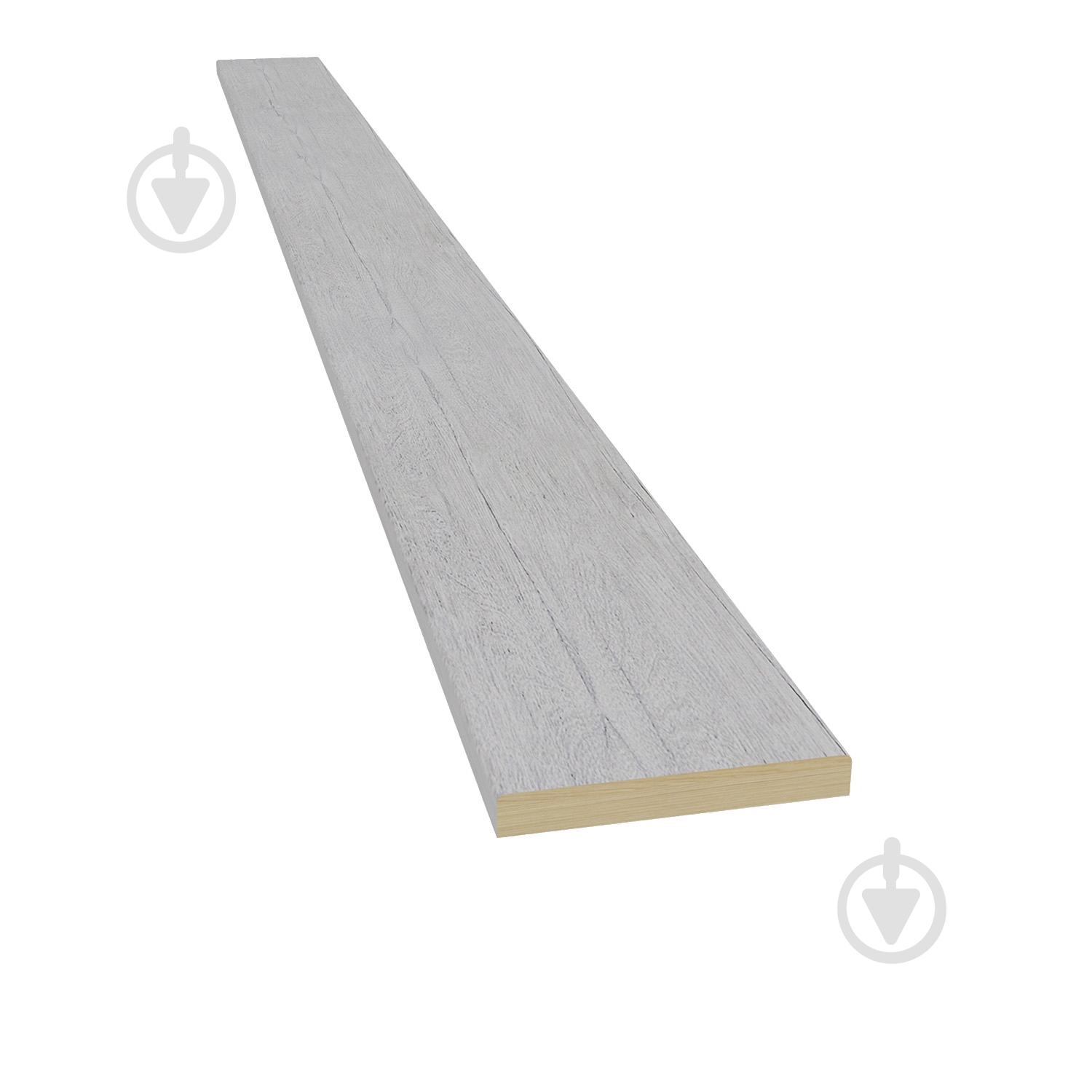 Наличник Рустик Блан ППЛ Неман 8х70х2150 мм - фото 1 Наличник Рустик Блан ППЛ Неман 8х70х2150 мм - фото 1