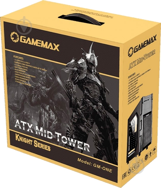 Корпус GameMax GM-ONE FRGB Black - фото 10