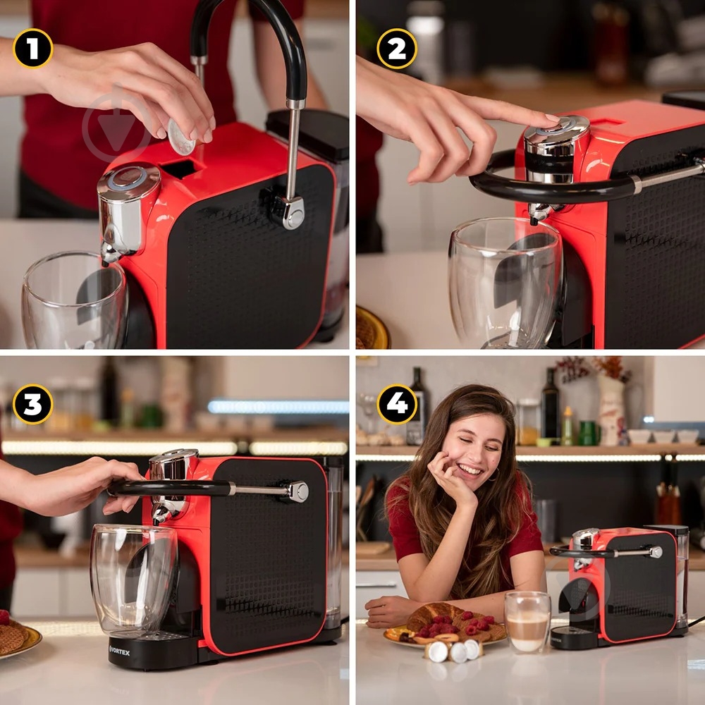 Кавоварка капсульна Vortеx - фото 4