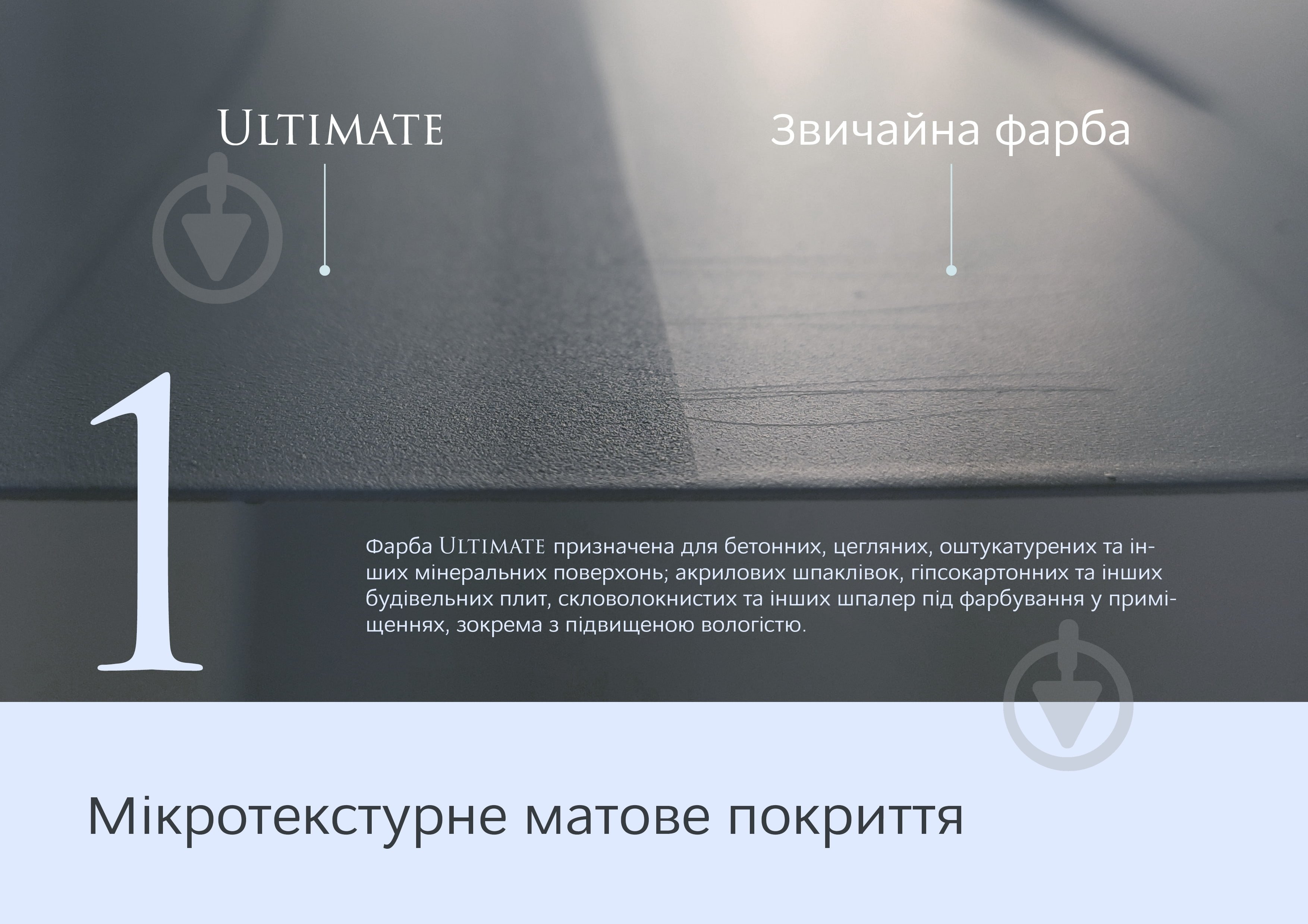 Фарба інтер'єрна латексна Kolorit Ultimate база А мат біла 9 л 11,52 кг - фото 3