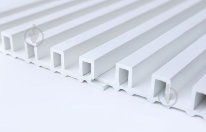 УЦІНКА! Рейкова панель Brilliant® ПВХ Біла 170х2800х20 мм (0,476 кв.м) (УЦ №2533) - фото 2 УЦІНКА! Рейкова панель Brilliant® ПВХ Біла 170х2800х20 мм (0,476 кв.м) (УЦ №2533) - фото 2