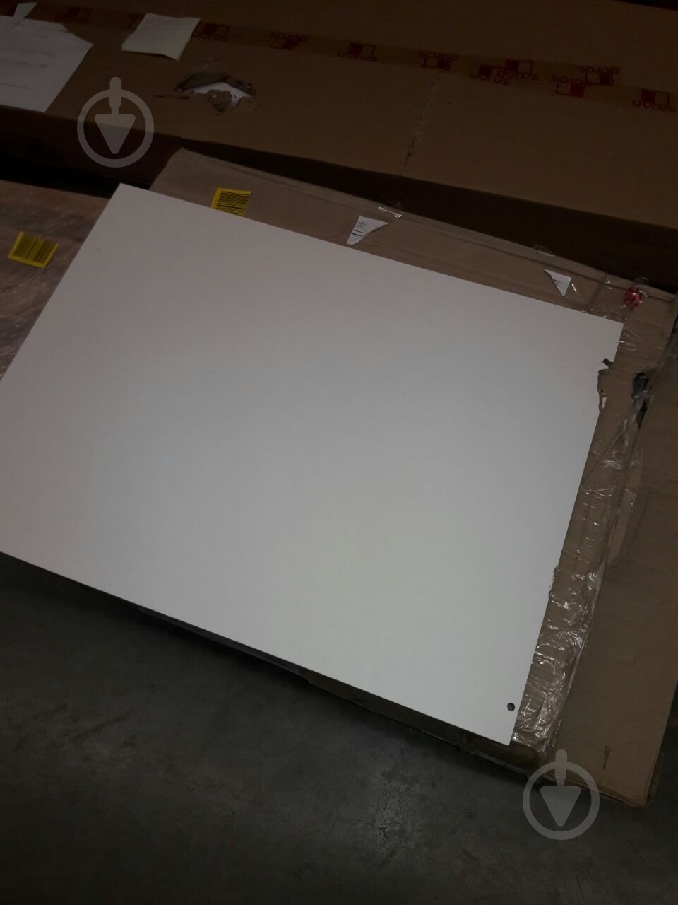 УЦІНКА! Тумба нижня Грейд МС Мері Q-25 Ня-3 (1+1) 60х82х54 см дуб платиновий/білий (УЦ №2533) - фото 10