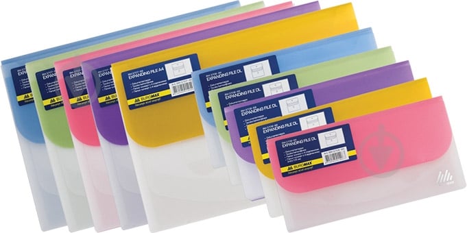 Папка-конверт А4 на липучці TRAVEL 4 відділення в асортименті Buromax BM.3707-99 - фото 2 Папка-конверт А4 на липучці TRAVEL 4 відділення в асортименті Buromax BM.3707-99 - фото 2