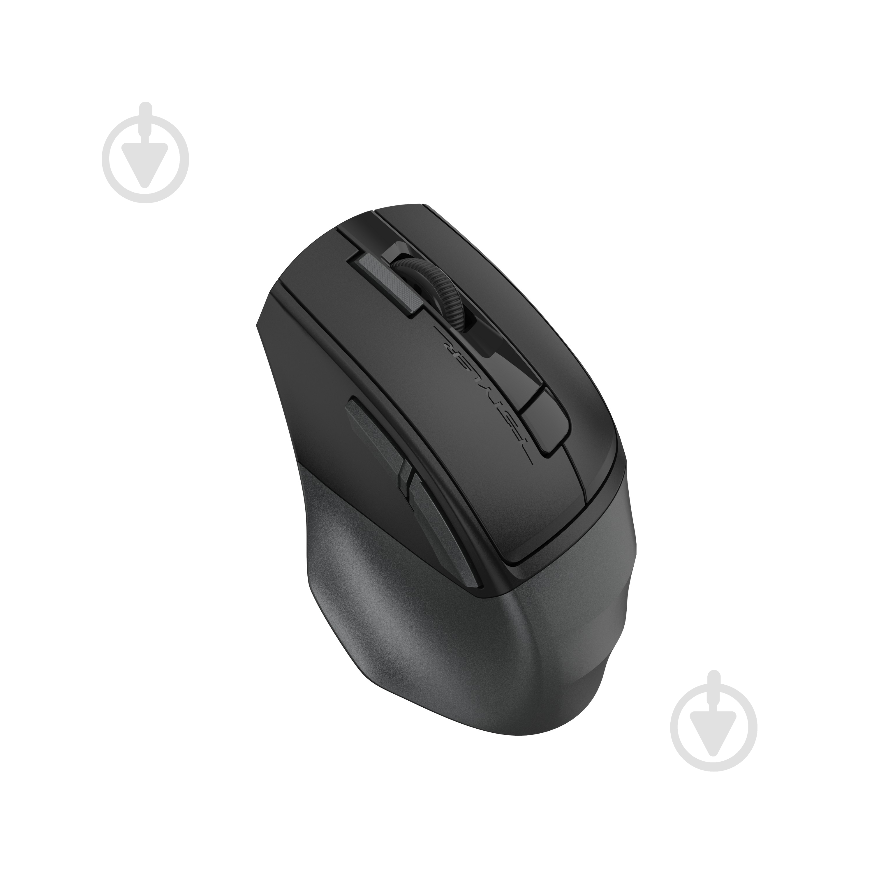 Мишка бездротова A4Tech безшумна, 2000 dpi black/grey (FG45CS Air) - фото 5