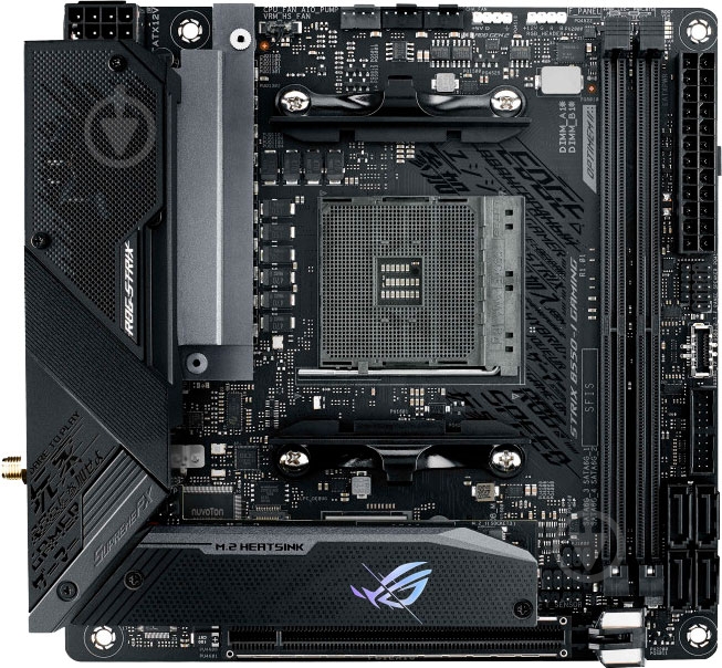 Материнська плата Asus STRIX B550-I GAMING (Socket AM4, AMD B450, mini ITX) - фото 1