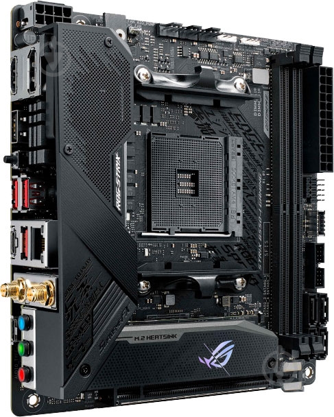 Материнська плата Asus STRIX B550-I GAMING (Socket AM4, AMD B450, mini ITX) - фото 2