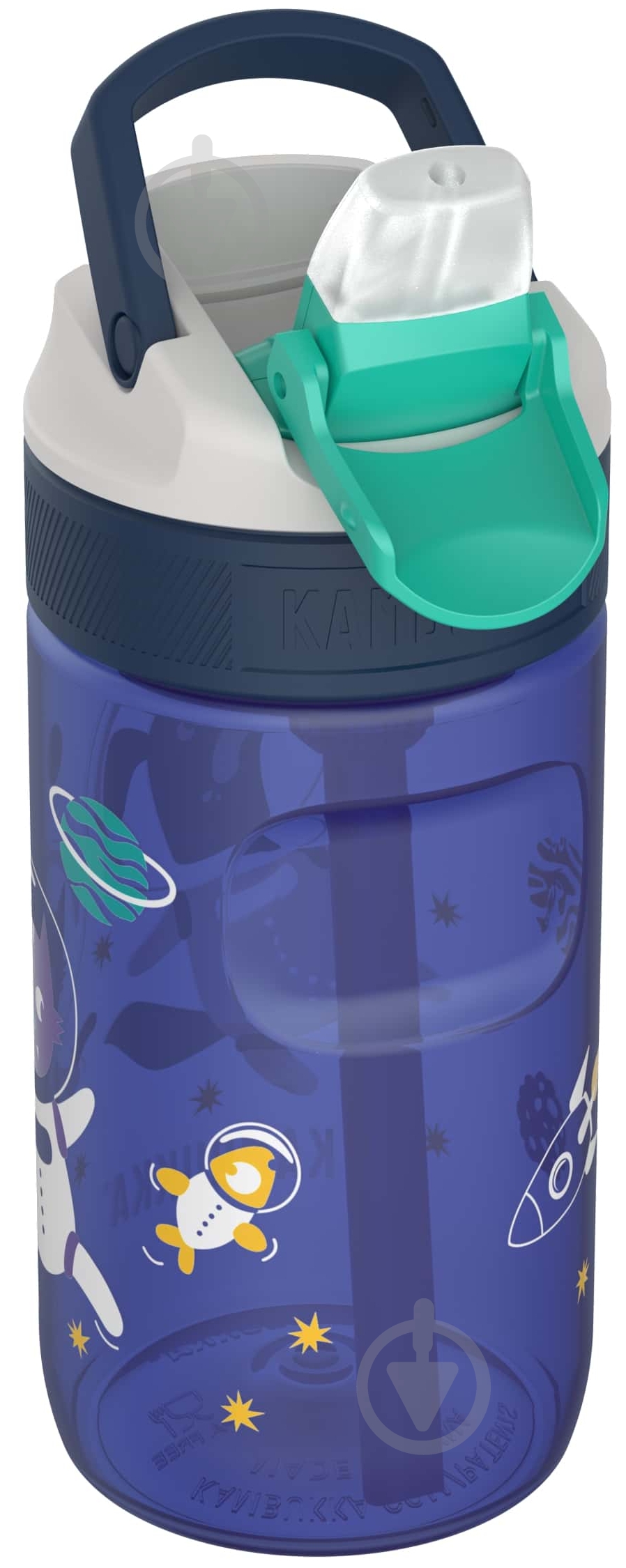 Пляшка для води Kambukka Lagoon Kids 400 мл темно-синій (11-04041) - фото 1