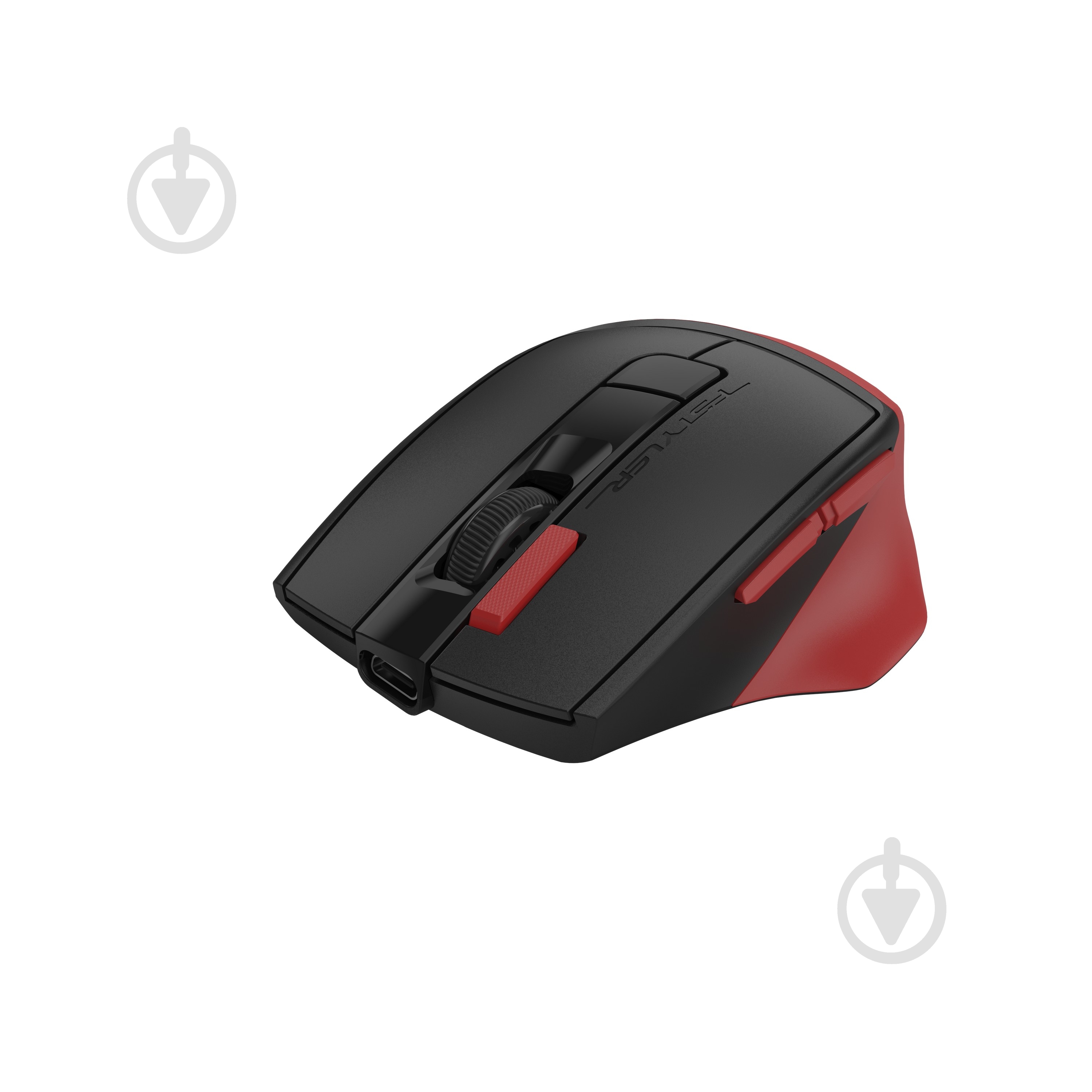Мышка беспроводная A4Tech бесшумная, 2000 dpi black/red (FG45CS Air) - фото 2 Мышка беспроводная A4Tech бесшумная, 2000 dpi black/red (FG45CS Air) - фото 2