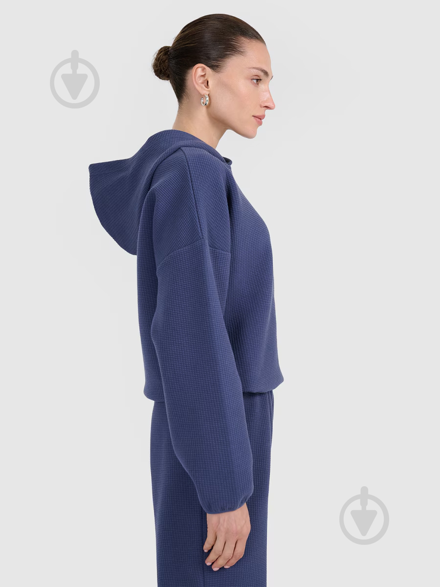 Джемпер 4F SWEATSHIRT F1847 4FWAW25TSWSF1847-32S р.M синий - фото 3