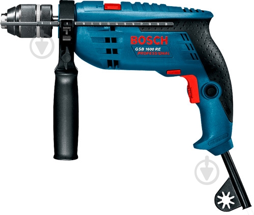 Дриль ударний Bosch Professional GSB 1600 RE БЗП 0601218121 - фото 2 Дриль ударний Bosch Professional GSB 1600 RE БЗП 0601218121 - фото 2