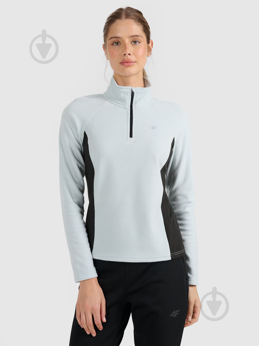 Джемпер 4F FLEECE UNDERWEAR F064 4FWAW25UFLEF064-34S р.M синій - фото 1 Джемпер 4F FLEECE UNDERWEAR F064 4FWAW25UFLEF064-34S р.M синій - фото 1