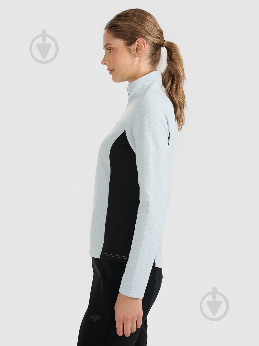 Джемпер 4F FLEECE UNDERWEAR F064 4FWAW25UFLEF064-34S р.M синій - фото 3 Джемпер 4F FLEECE UNDERWEAR F064 4FWAW25UFLEF064-34S р.M синій - фото 3