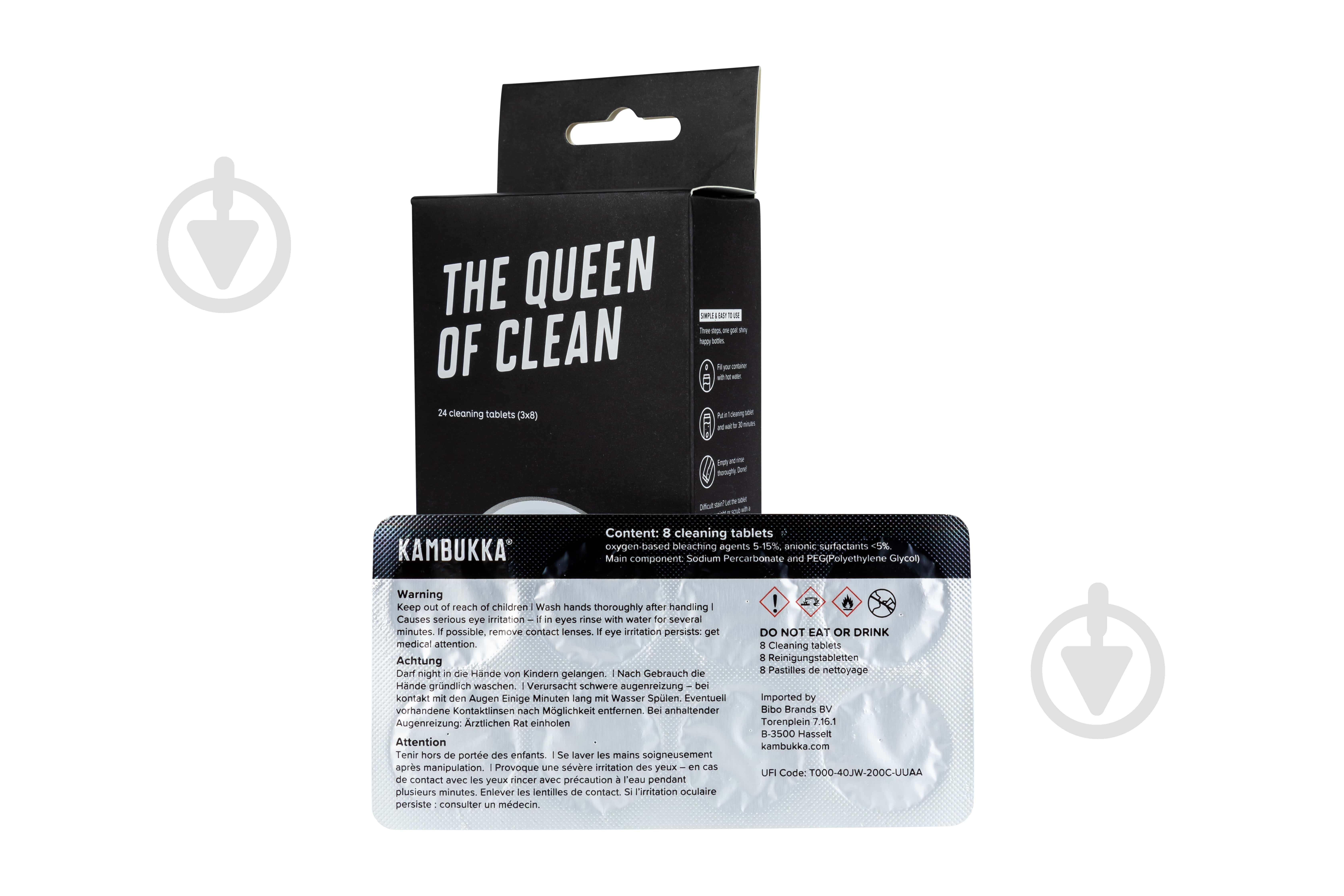 Таблетки для ручного миття посуду Kambukka Queen of Clean 24 шт. - фото 5