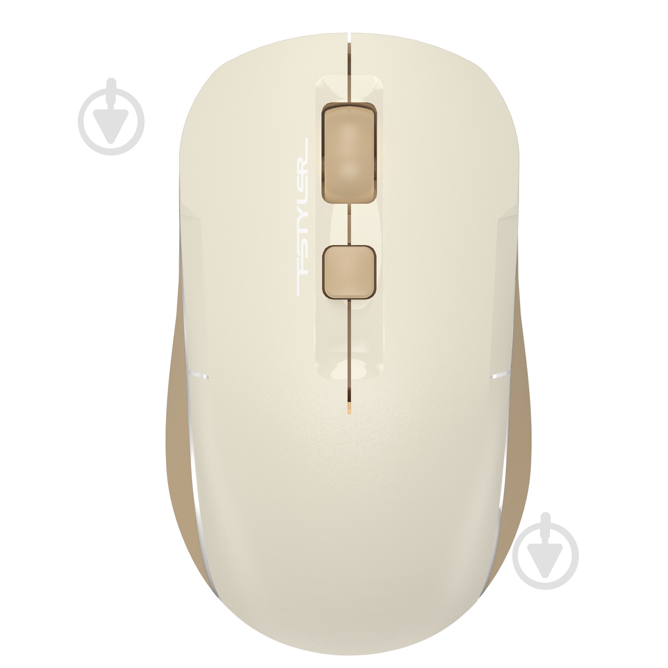 Мышь A4Tech бесшумная BT+RF (Combo) beige (FB26CS Air) - фото 1