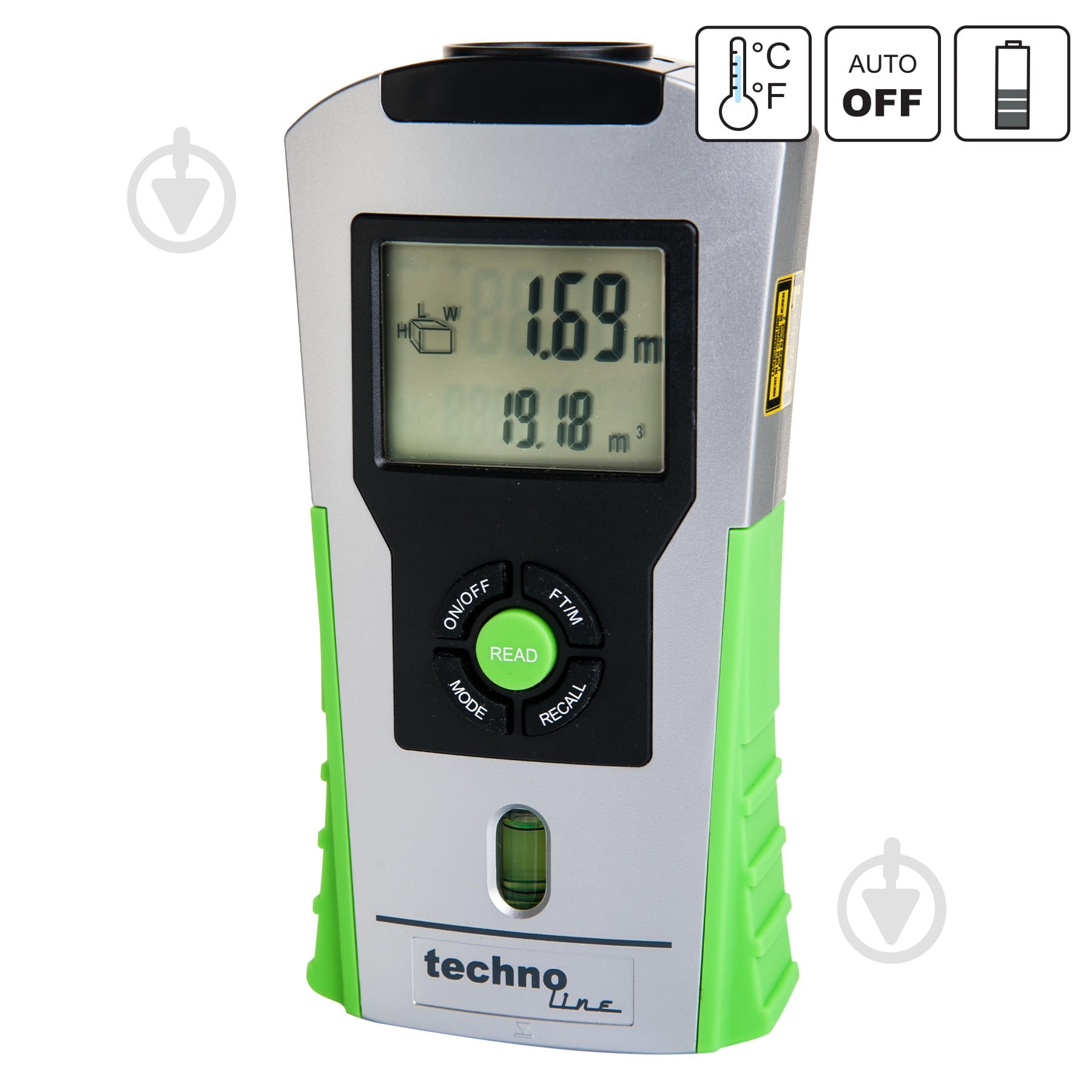 Дальномер Technoline Silver/Green WZ1100 DAS301828 - фото 5