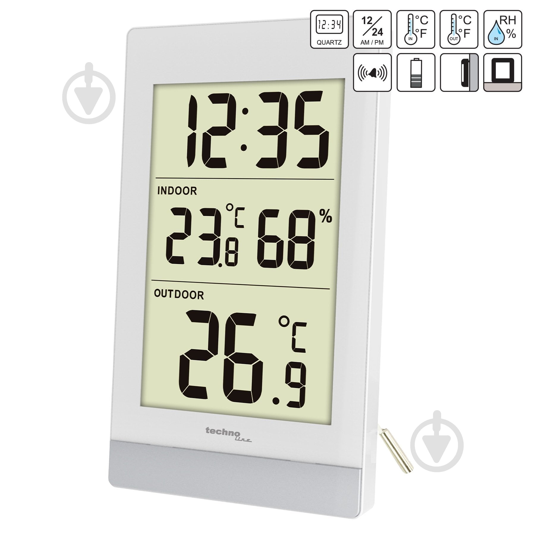 Термогигрометр Technoline WS7039 White (WS7039) - фото 2 Термогигрометр Technoline WS7039 White (WS7039) - фото 2
