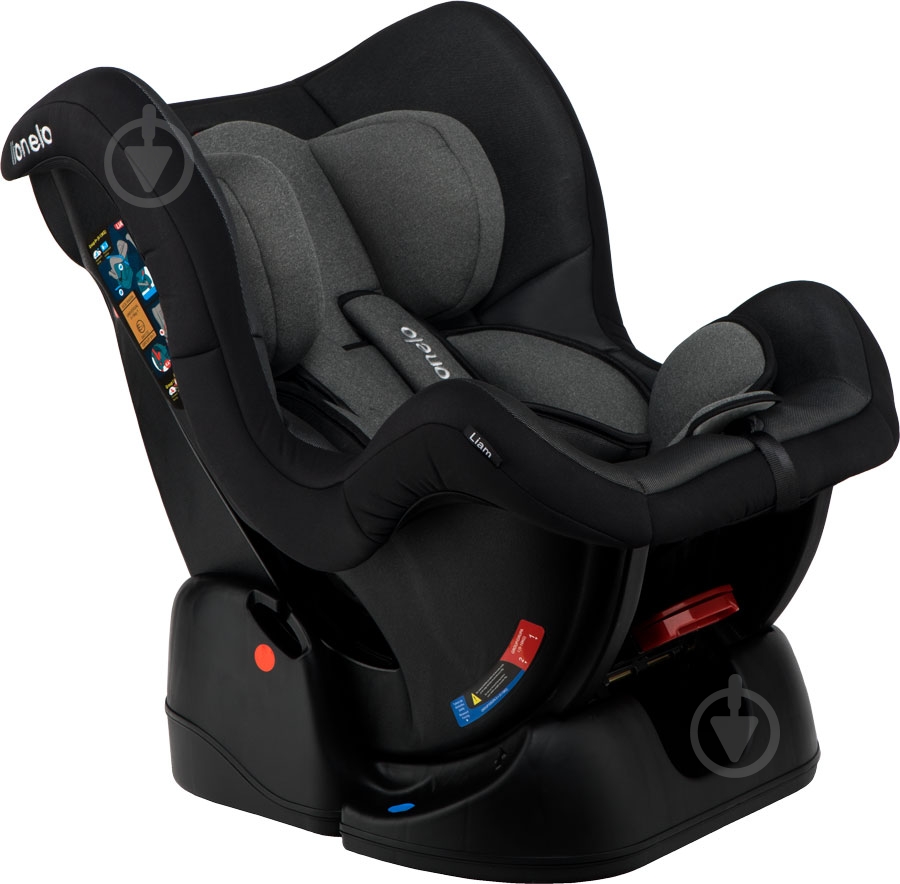 Автокрісло Lionelo Liam Plus carbon grey LO.A.LI05 - фото 6