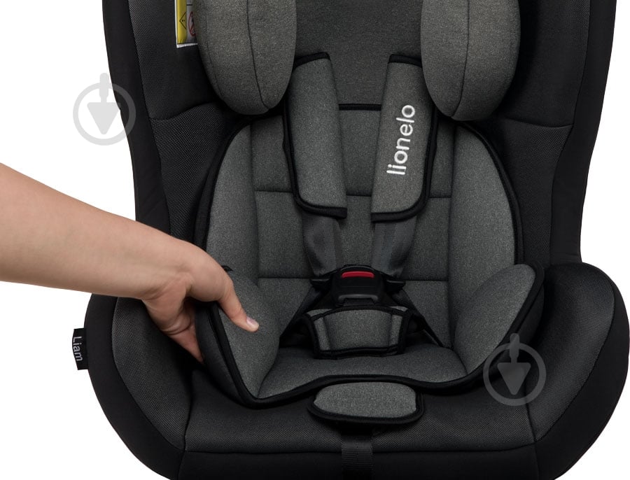 Автокрісло Lionelo Liam Plus carbon grey LO.A.LI05 - фото 4
