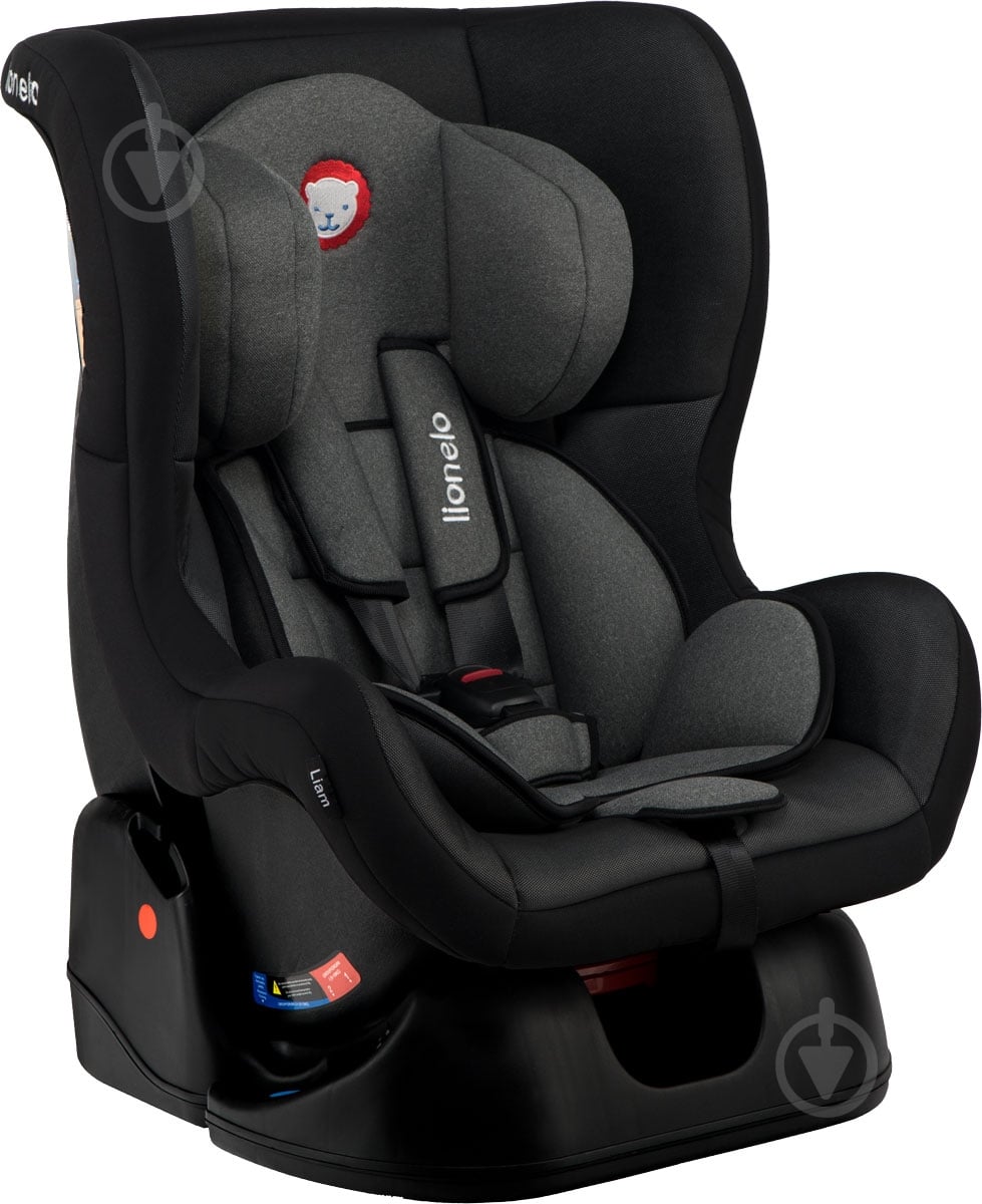 Автокрісло Lionelo Liam Plus carbon grey LO.A.LI05 - фото 3