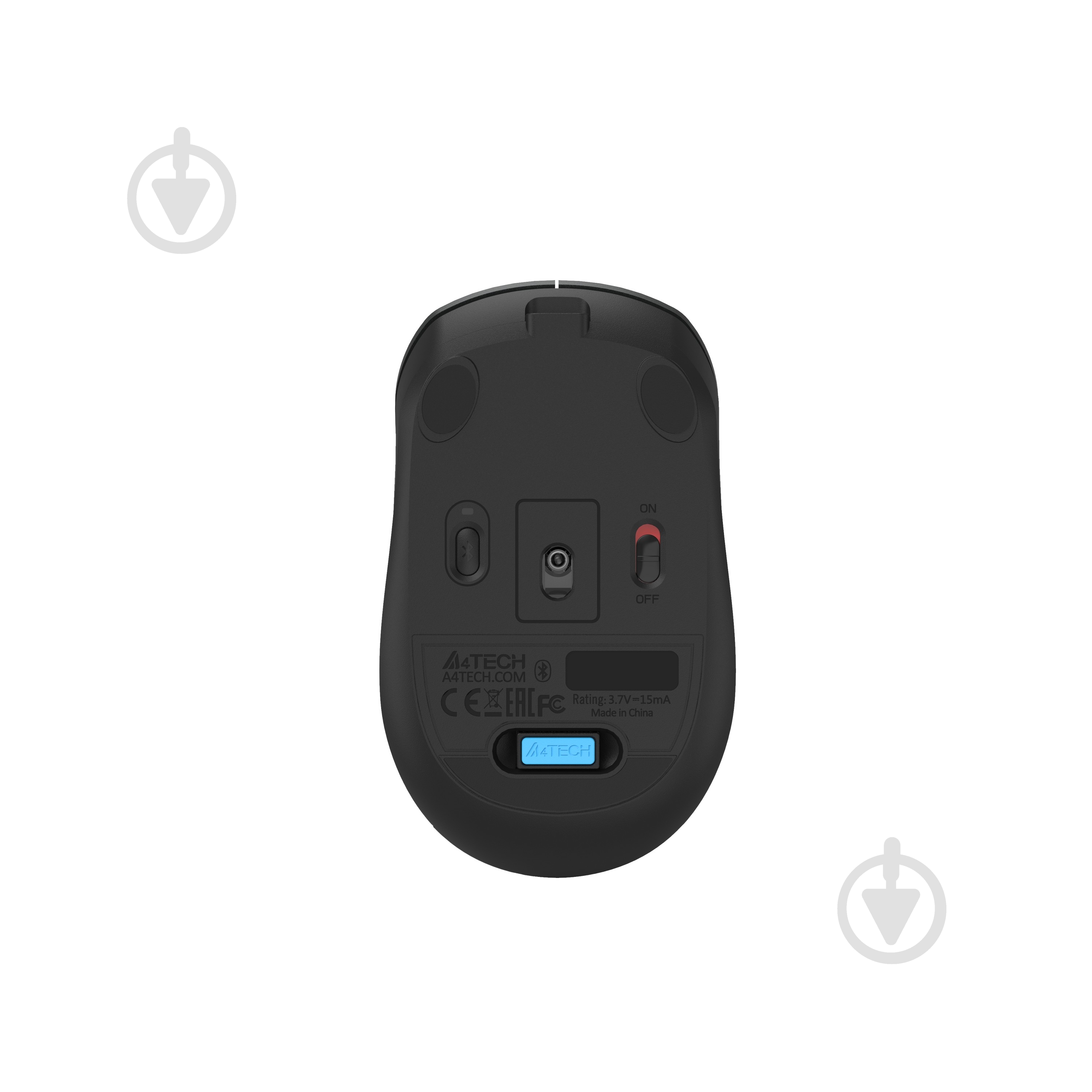 Миша A4Tech безшумна BT+RF (Combo), 2000DPI black/grey (FB26CS Air) - фото 7 Миша A4Tech безшумна BT+RF (Combo), 2000DPI black/grey (FB26CS Air) - фото 7