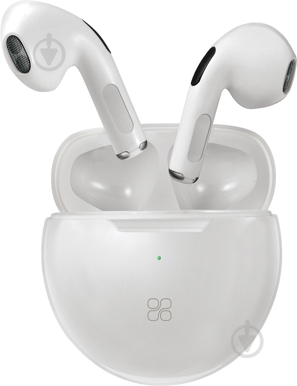Навушники Promate Charisma-2 Bluetooth 5 white (charisma-2.white) - фото 1 Навушники Promate Charisma-2 Bluetooth 5 white (charisma-2.white) - фото 1