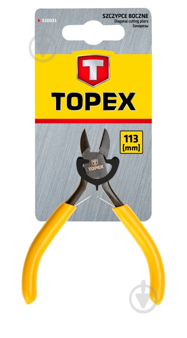 Бокорезы Topex 113 мм 1 шт. 32D031 - фото 1