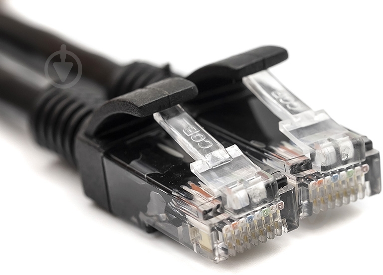 УЦЕНКА! Патч-корд PowerPlant Cat5E UTP 15 м черный (УЦ №3) - фото 1 УЦЕНКА! Патч-корд PowerPlant Cat5E UTP 15 м черный (УЦ №3) - фото 1
