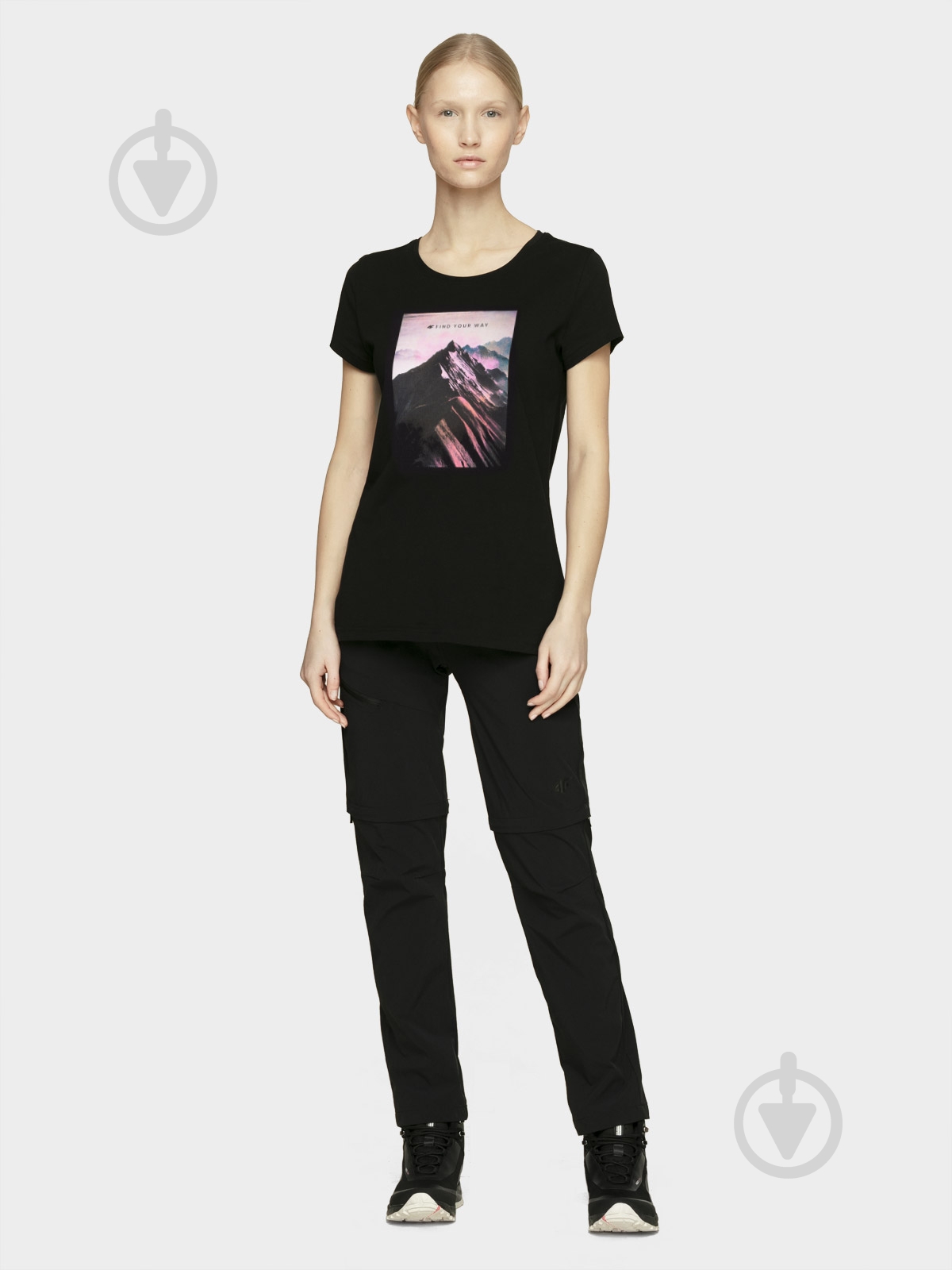 Футболка 4F D4L20-TSD151-20S XS белый - фото 2 Футболка 4F D4L20-TSD151-20S XS белый - фото 2