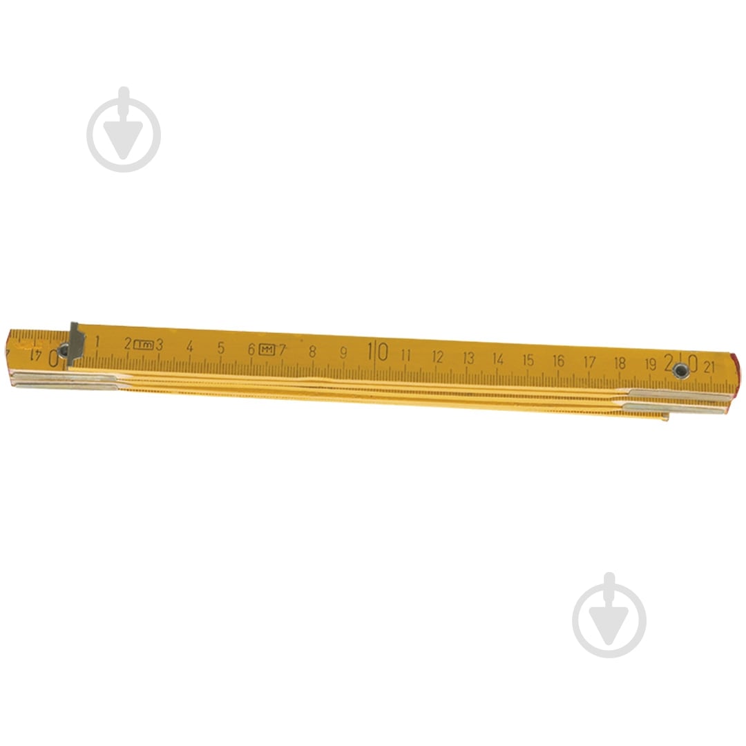 Линейка раскладная Top Tools 26C012 2 м желтый - фото 1