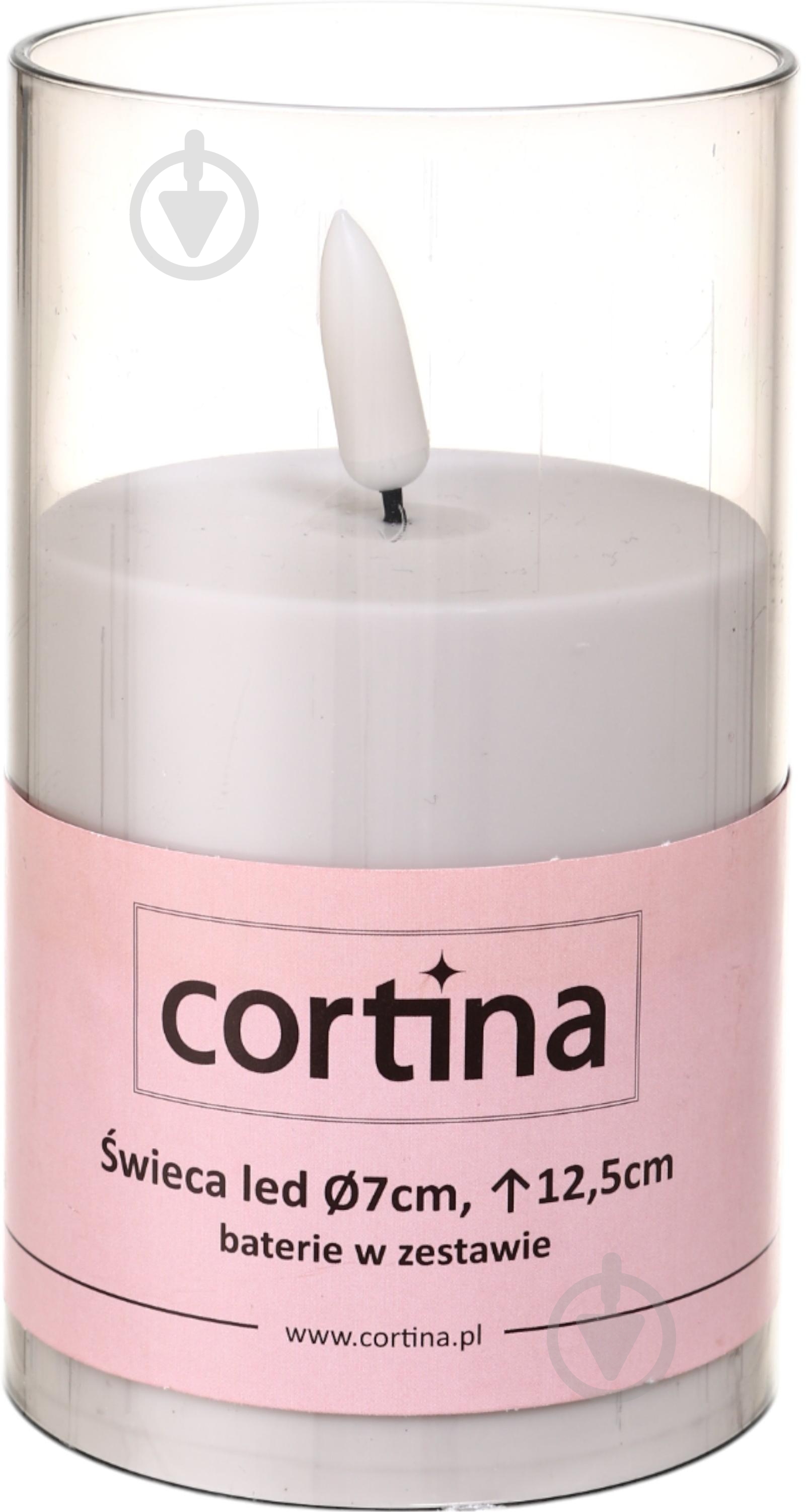 Свеча LED в тубе 70х125 мм - фото 1