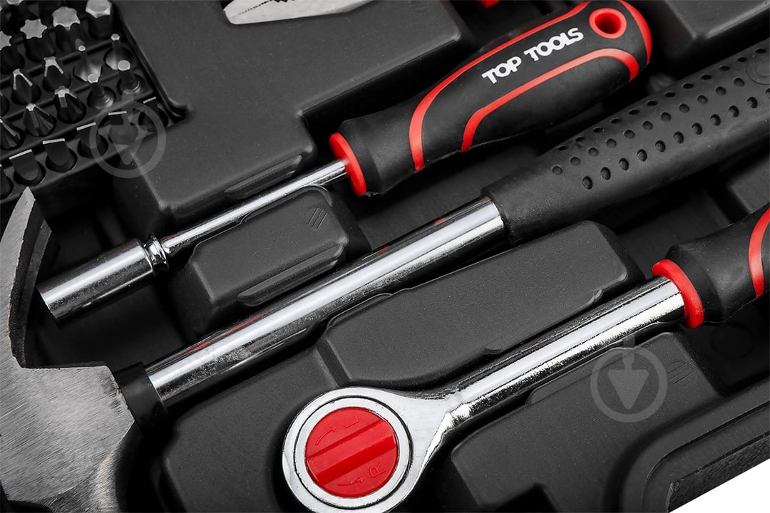 Набор ручного инструмента Top Tools 194 шт. 38D545 - фото 7 Набор ручного инструмента Top Tools 194 шт. 38D545 - фото 7