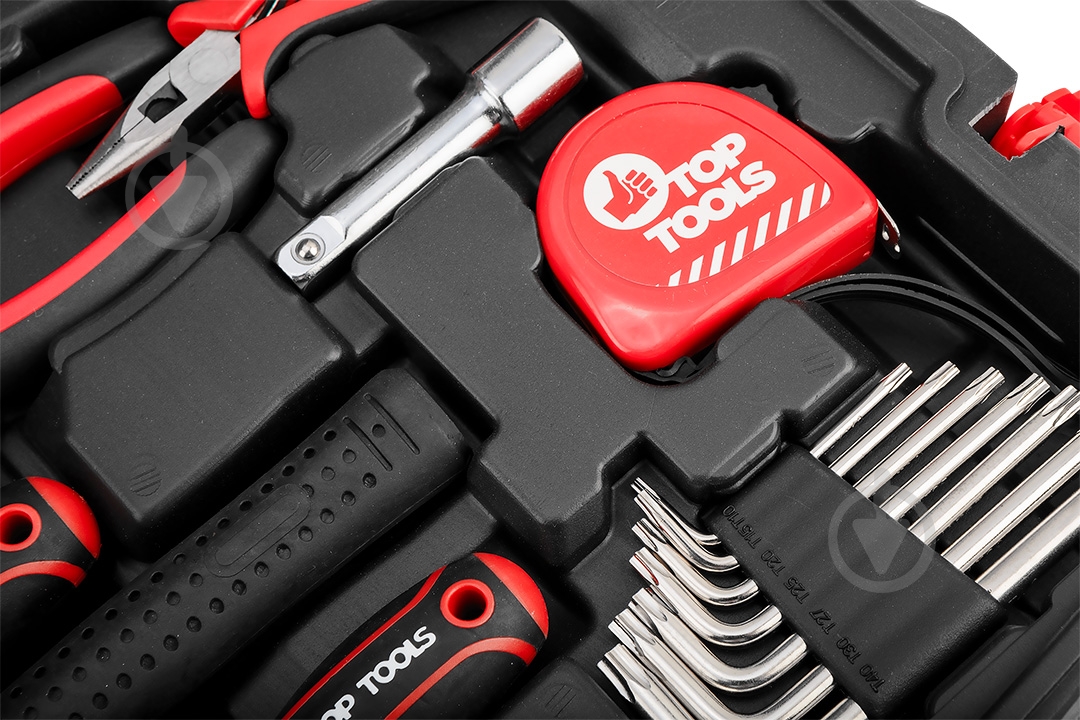 Набор ручного инструмента Top Tools 194 шт. 38D545 - фото 8 Набор ручного инструмента Top Tools 194 шт. 38D545 - фото 8
