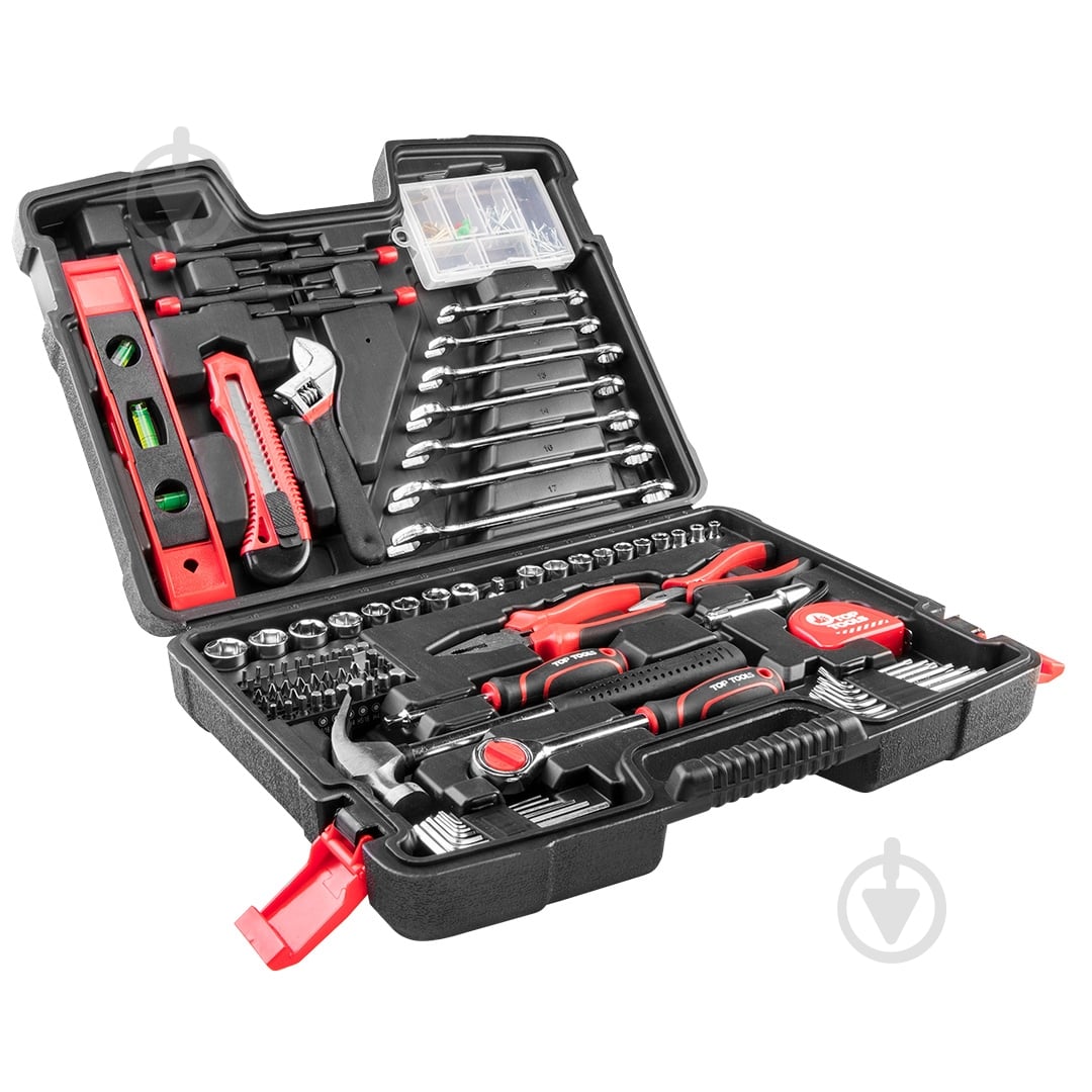 Набор ручного инструмента Top Tools 194 шт. 38D545 - фото 1 Набор ручного инструмента Top Tools 194 шт. 38D545 - фото 1