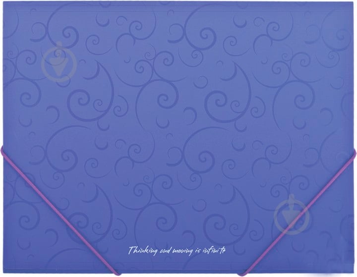 Папка на резинке А5 Barocco фиолетовая Buromax BM.3902-07 - фото 1 Папка на резинке А5 Barocco фиолетовая Buromax BM.3902-07 - фото 1